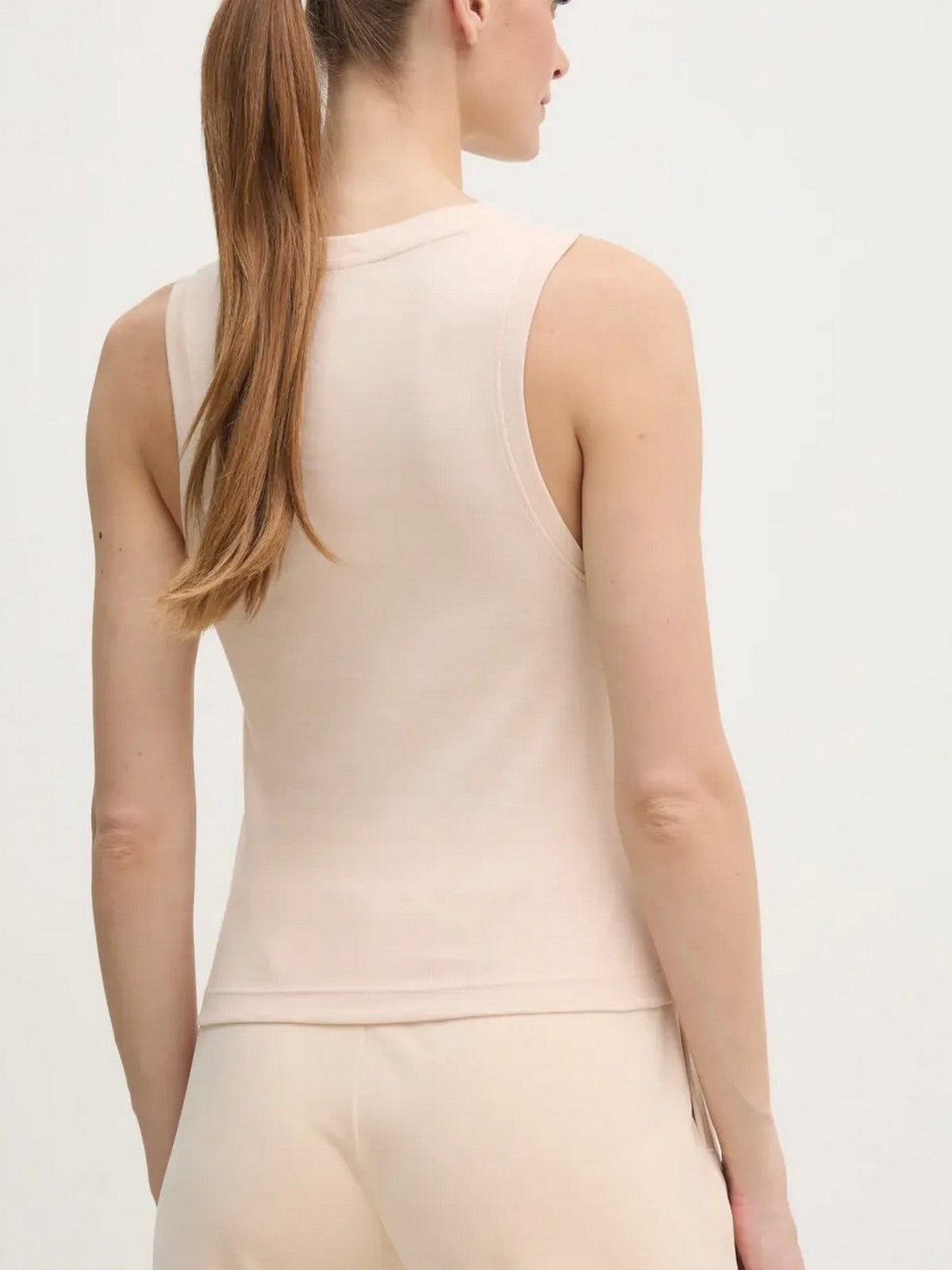 GUESS SPORT Canotta Donna GELSEY TANK TOP V5RP14 KCOI1 A13W Beige gioboutiqueweb