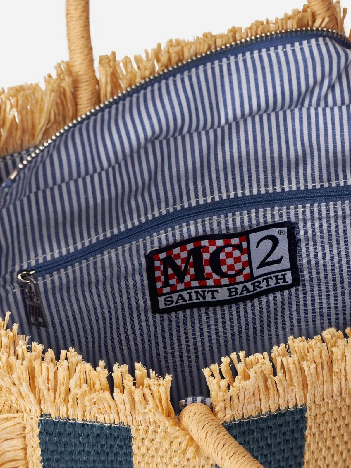 MC2 SAINT BARTH Borsa Donna COLETTE STRAW N 01467H STRIPES POP V 61 gioboutiqueweb