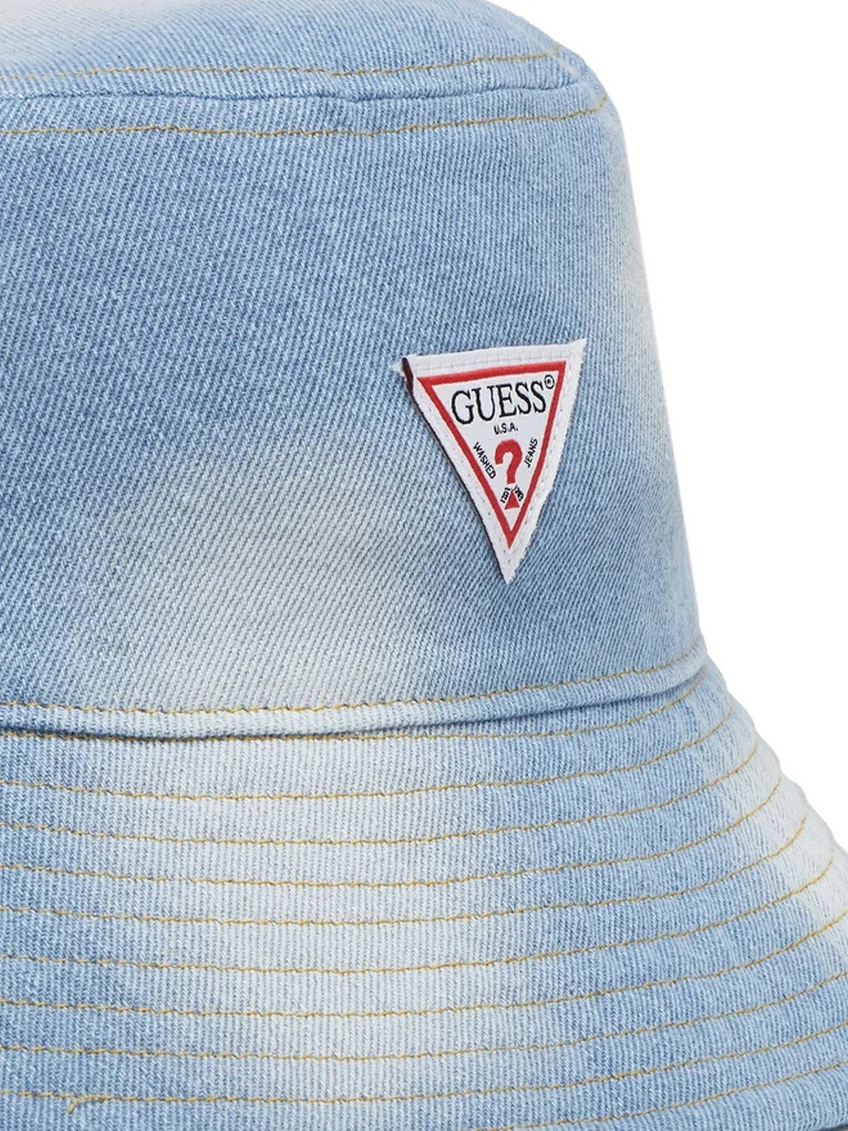 GUESS Cappello Donna RAIN HAT AW5289 COT01 DEN Blu gioboutiqueweb
