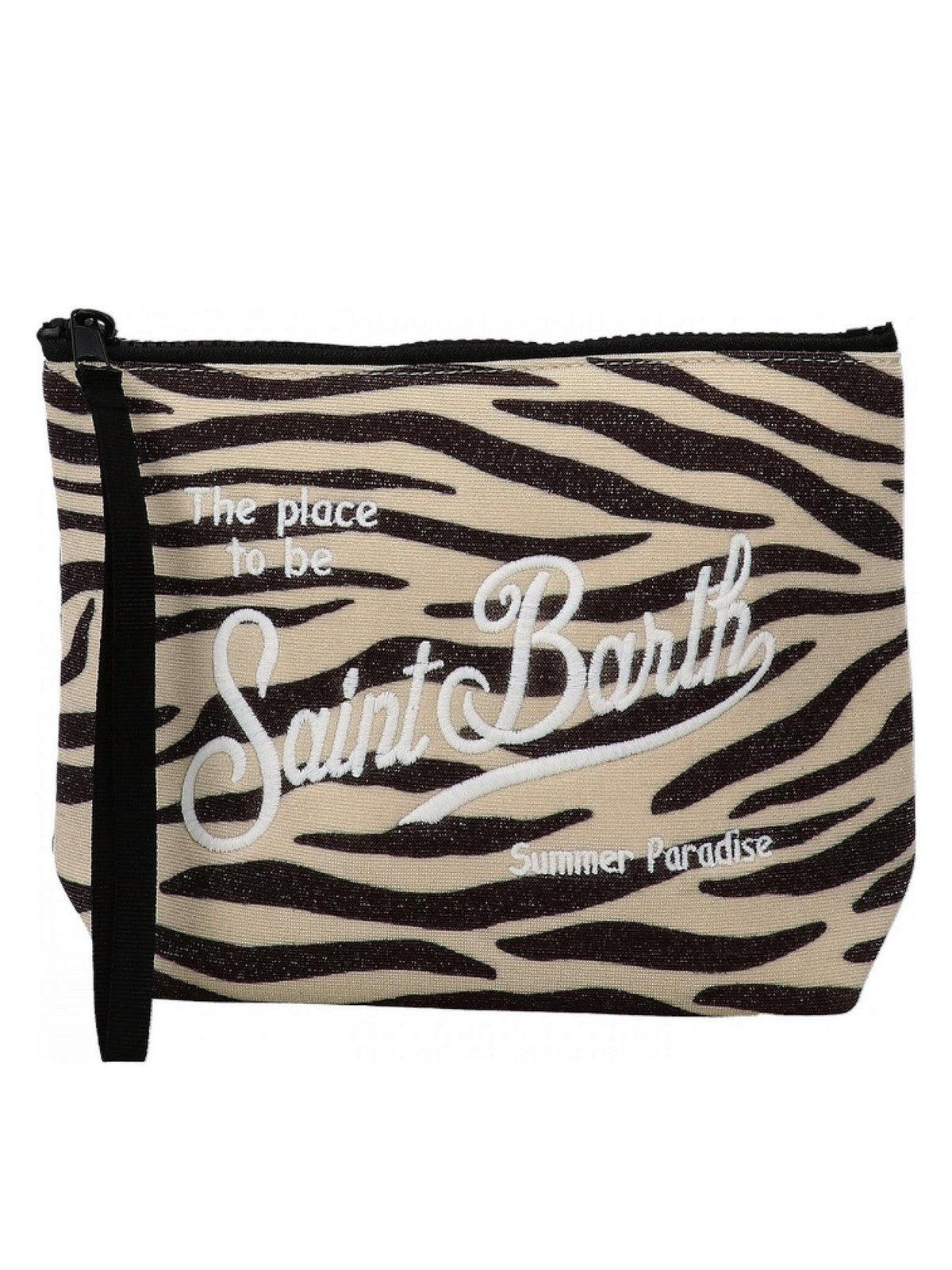 MC2 SAINT BARTH Pochette Donna ALINE LUREX 04427H Beige