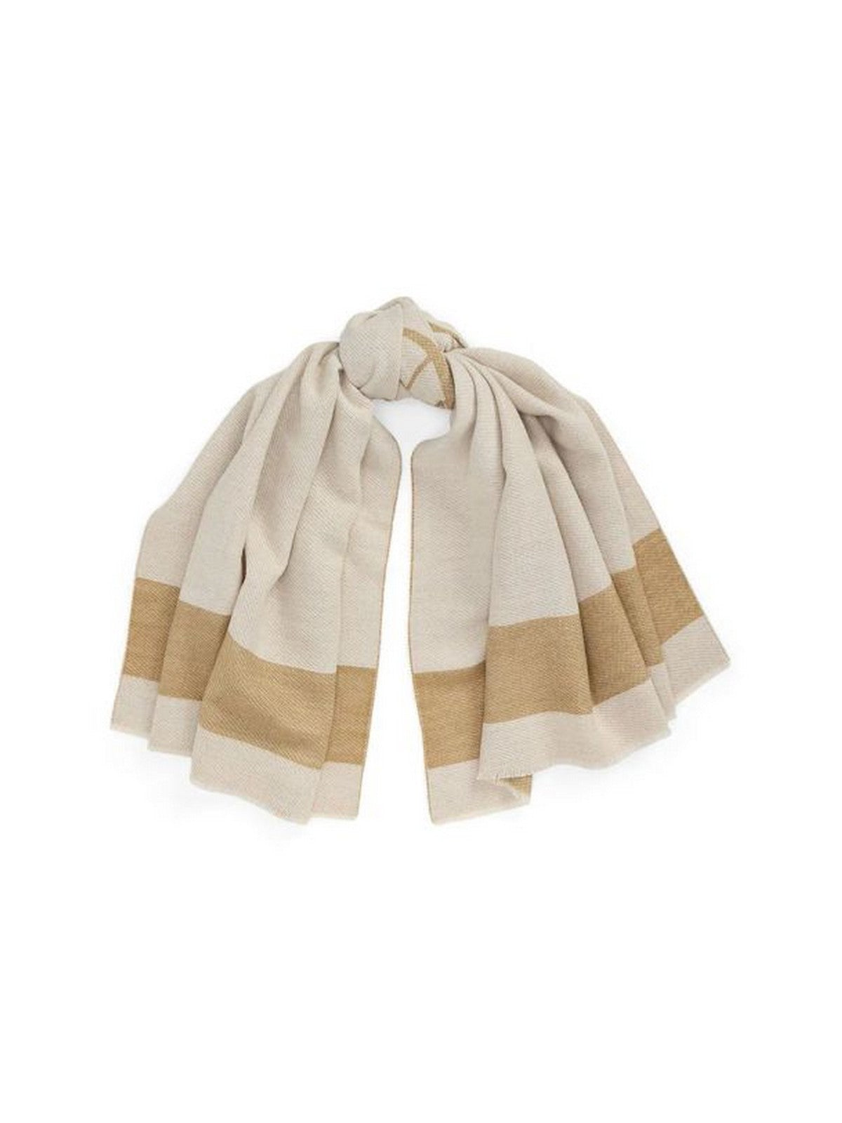 LAUREN RALPH LAUREN Sciarpa Donna 454960042 001 Beige gioboutiqueweb