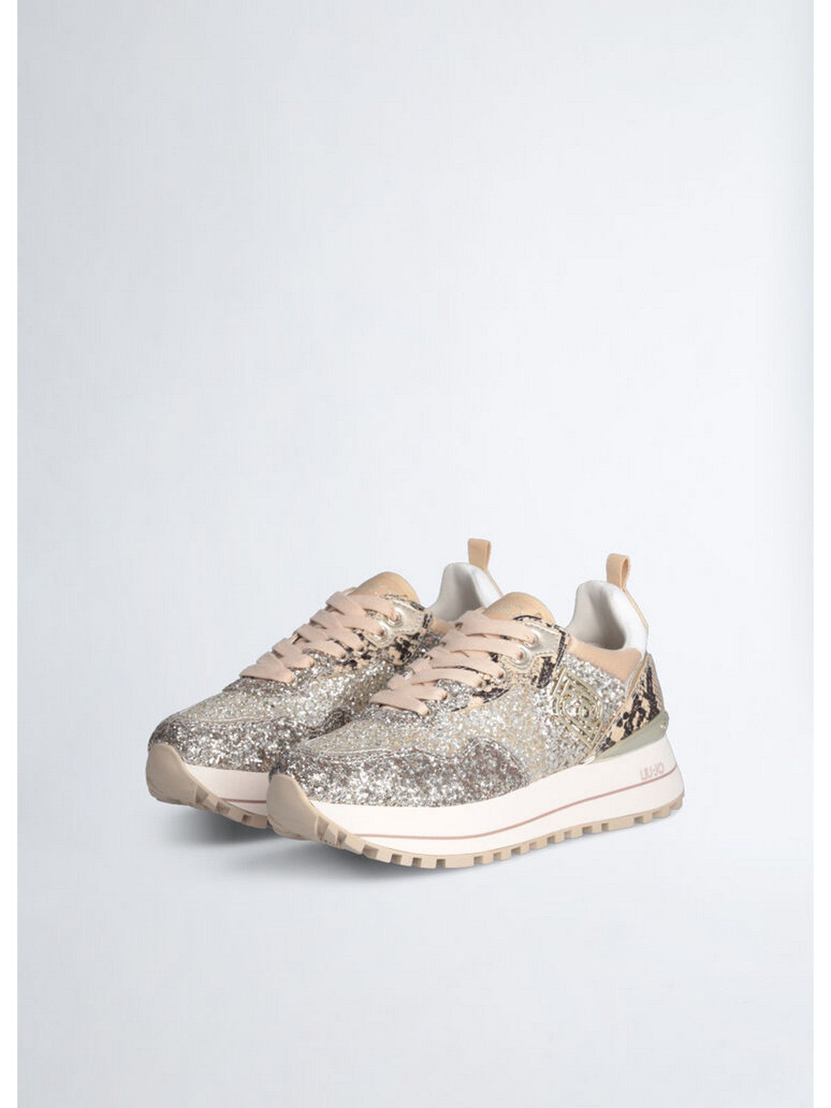 LIU JO Sneaker Donna LIU JO MAXI WONDER 01 BF4001TX007 01127 Beige gioboutiqueweb