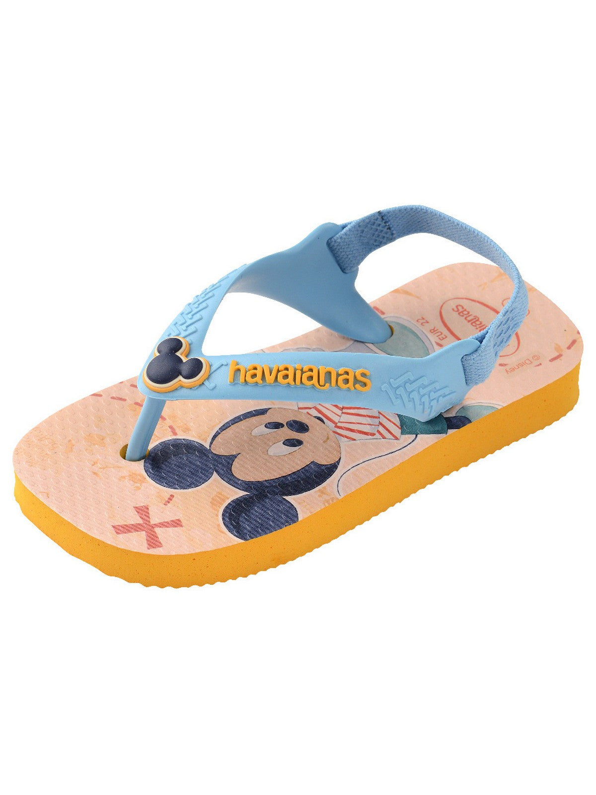 HAVAIANAS Infradito Bambini e ragazzi Hav. Baby disney classic II 4137007.1740 Giallo gioboutiqueweb