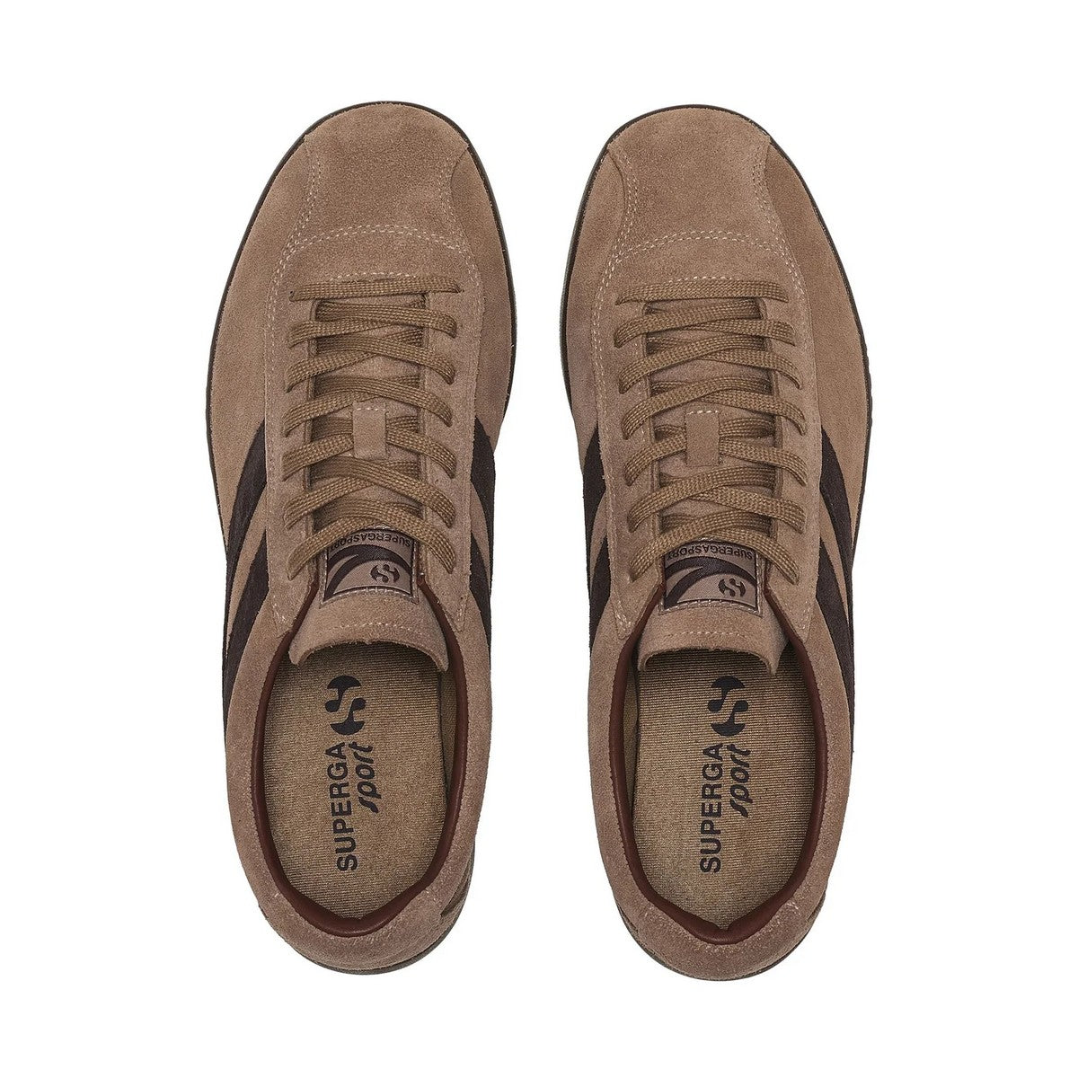 SUPERGA Sneaker Uomo 1960 CAPRI S71474W AOV Brown Caribou-Brown