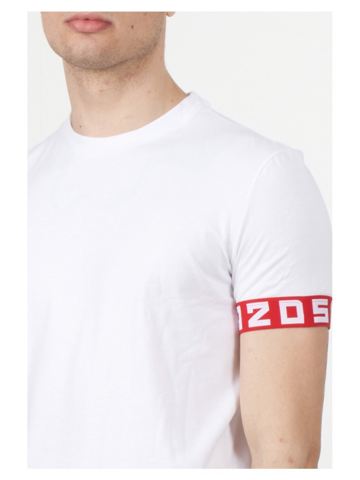 DSQUARED2 T-Shirt e Polo Uomo D9M3S513 104 Bianco