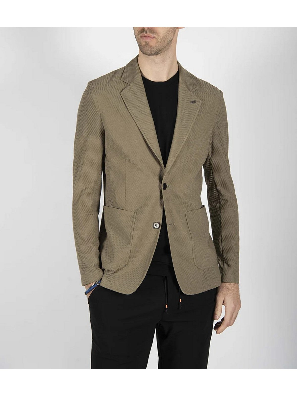 BOB Giacca Uomo P25GOLDEN UNICA BEIGE BEIGE gioboutiqueweb