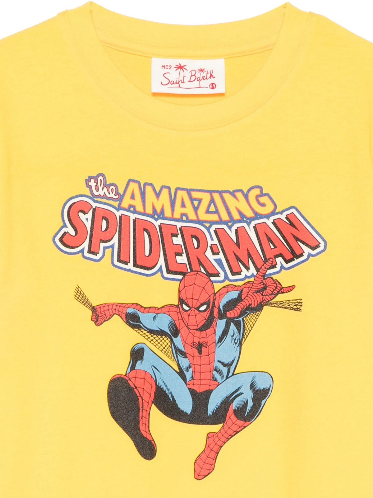 MC2 SAINT BARTH T-shirt Bambini e ragazzi TSHIRT BOY 03437H Giallo gioboutiqueweb