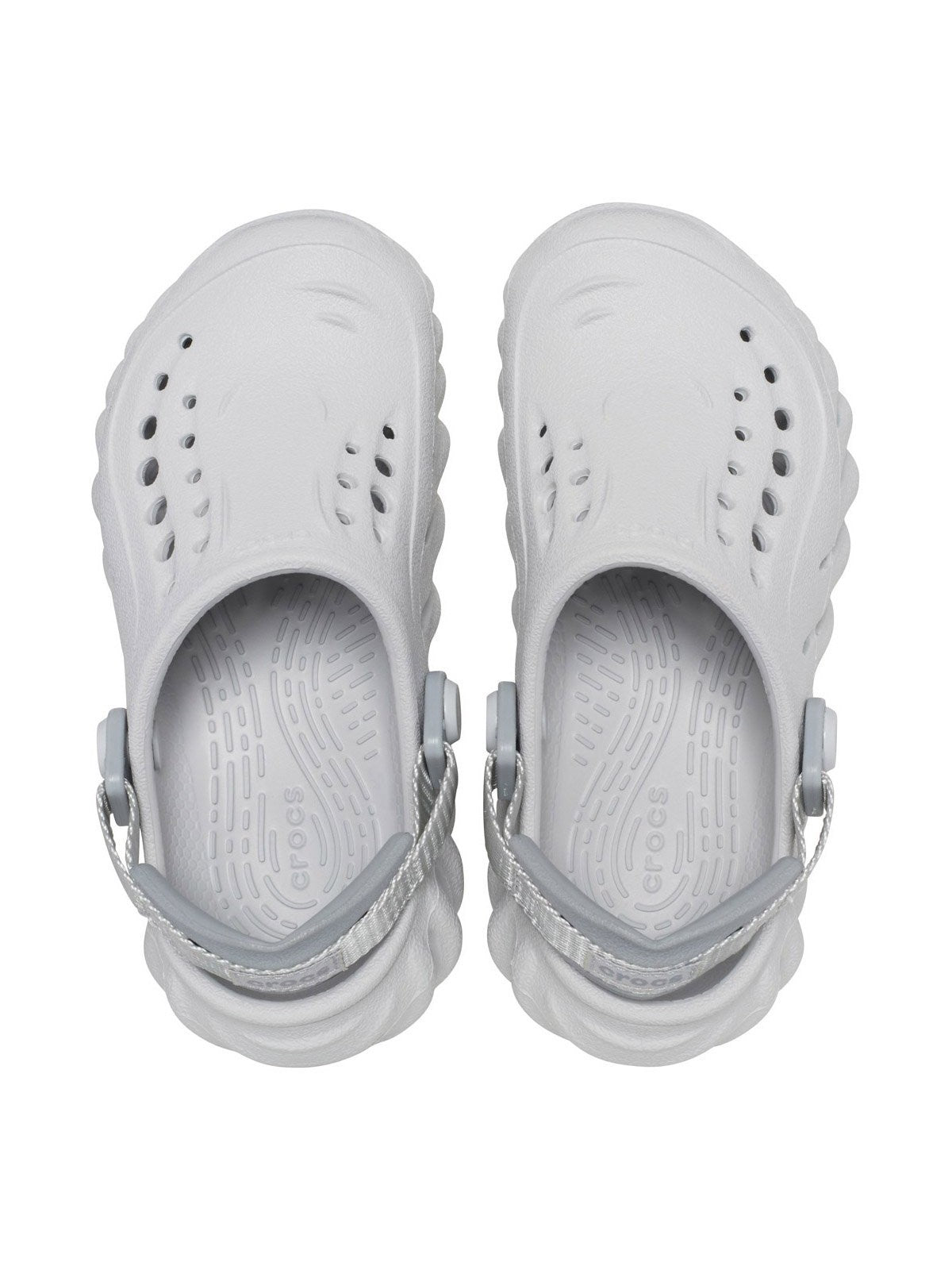 CROCS Ciabatta Bambini e ragazzi Echo Clog K 208190 1FT Grigio gioboutiqueweb