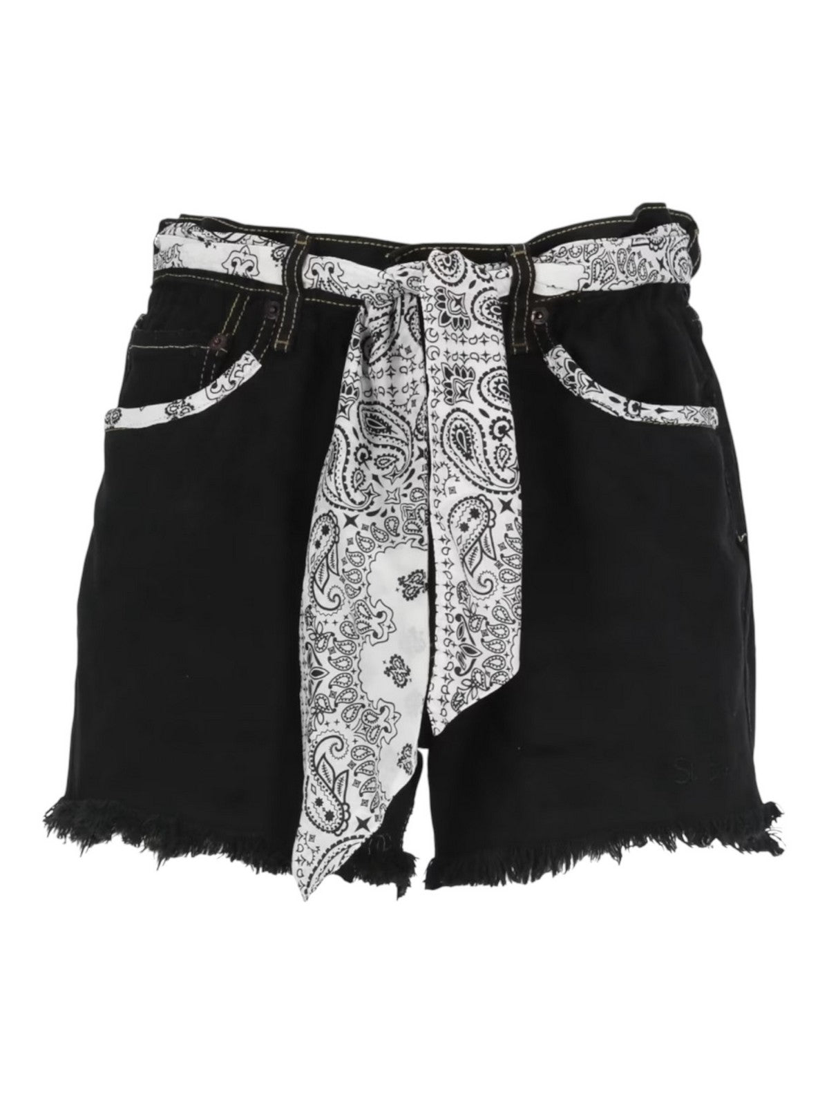 MC2 SAINT BARTH Pantaloncino Donna ARIZONA 04161H DENIM 00 BANDANNA 01