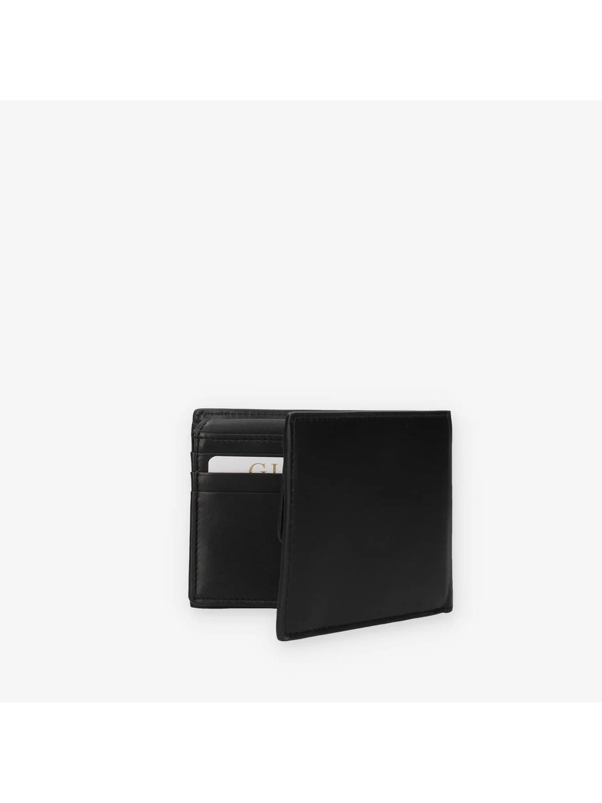 GUESS Portafoglio Uomo MADRID BLFLD W SEWN FLAP W C P SMMAGS LEA24 BLA Nero gioboutiqueweb