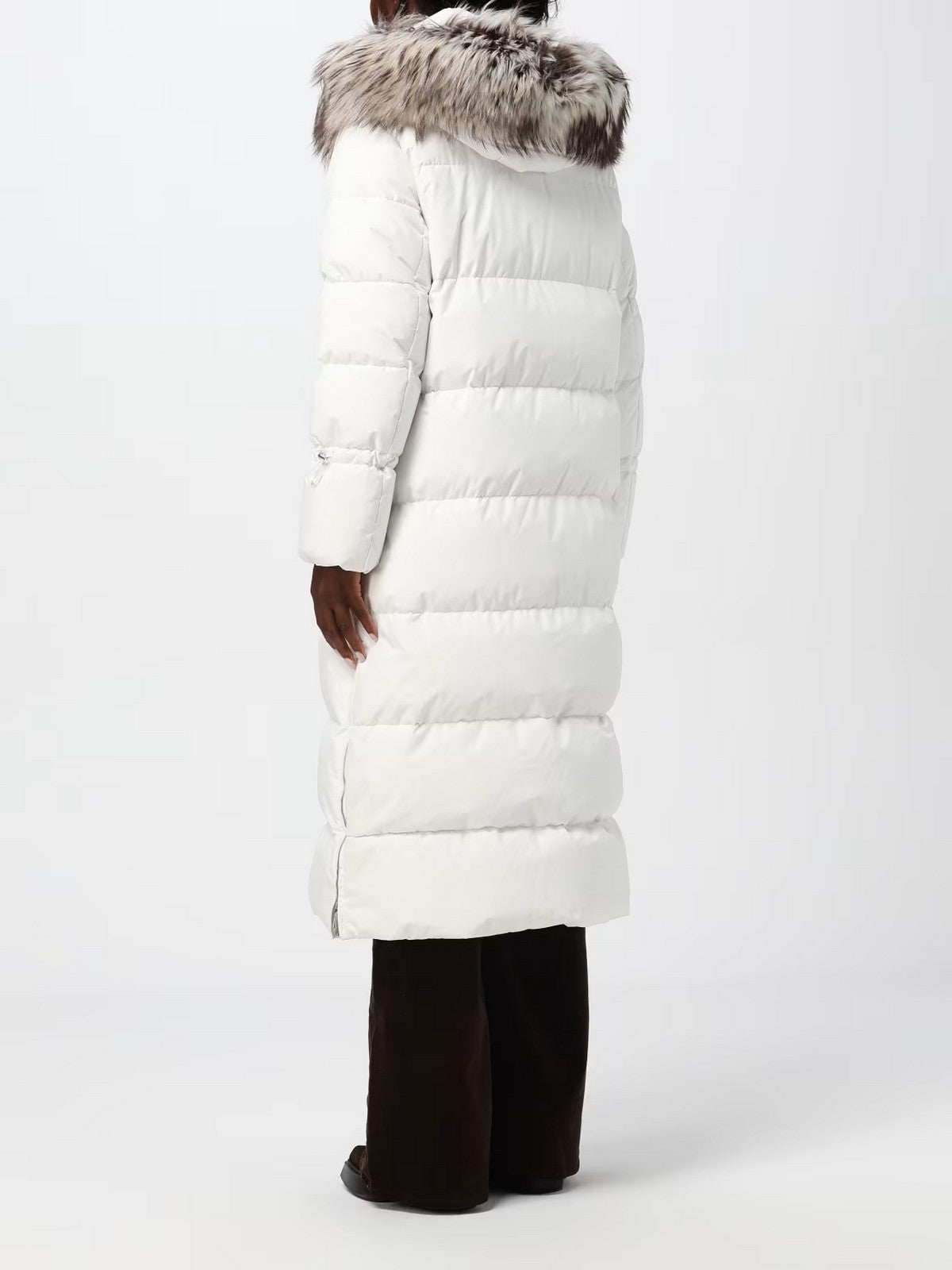 Moorer Damen-Dug Breuil-Fur-STP Modgi100744 U0111 Weiß