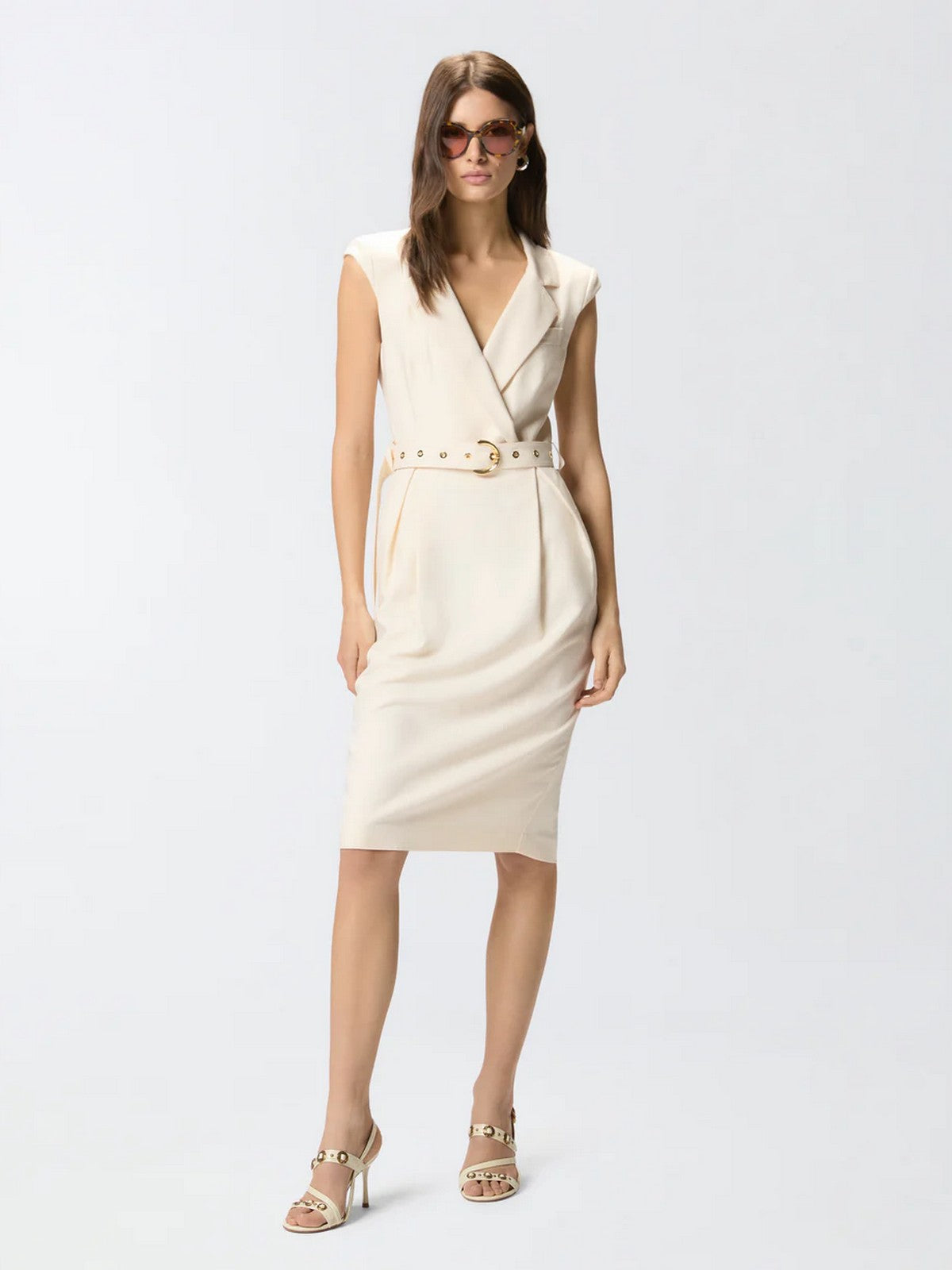 PINKO Abito Donna AMADINE ABITO FRISOTTINO 106565-A2W6 C00 BIANCO CIGNO