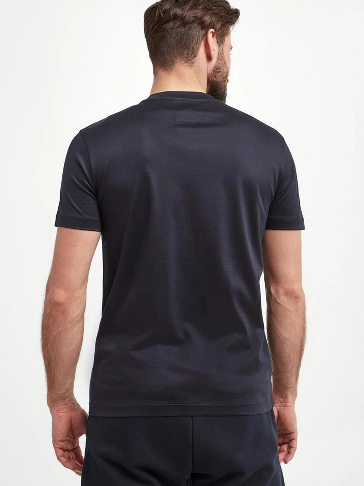 EMPORIO ARMANI T-shirt Uomo 8N1TE8 1JUVZ 0920 Blu gioboutiqueweb