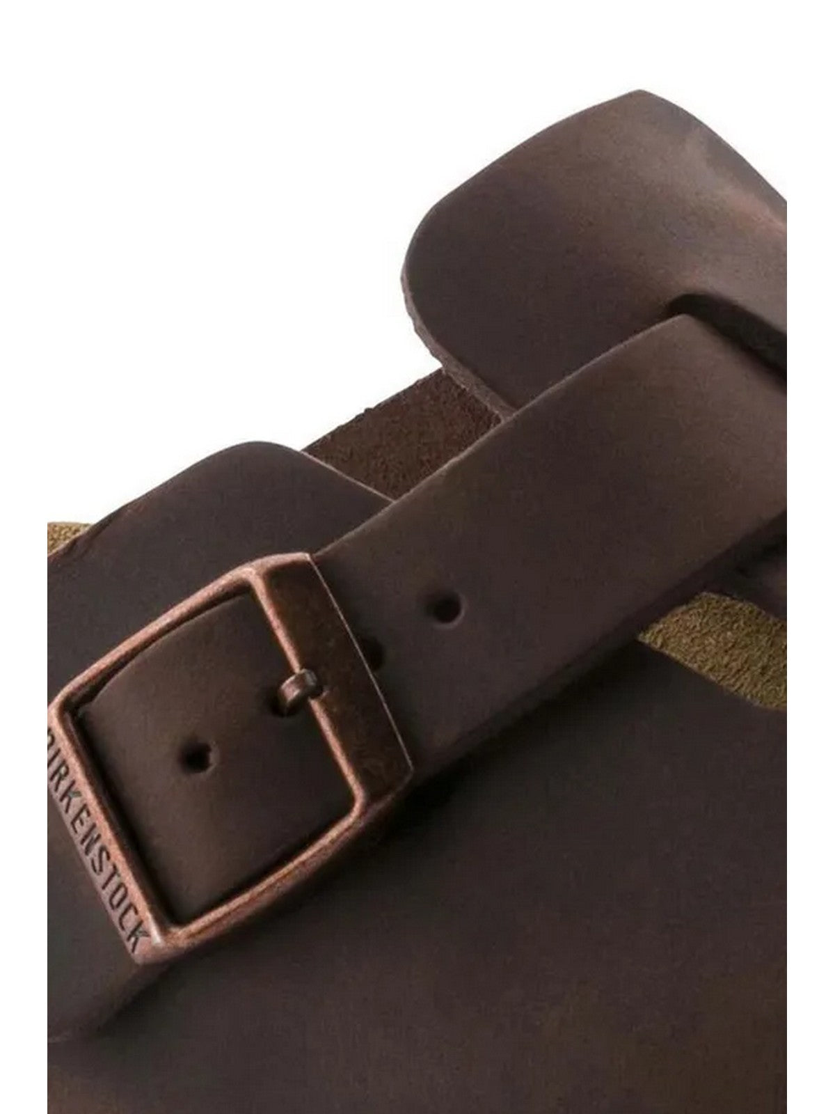 BIRKENSTOCK Sandalo Uomo Boston SFB habana, Oiled Leather 159713 Marrone gioboutiqueweb