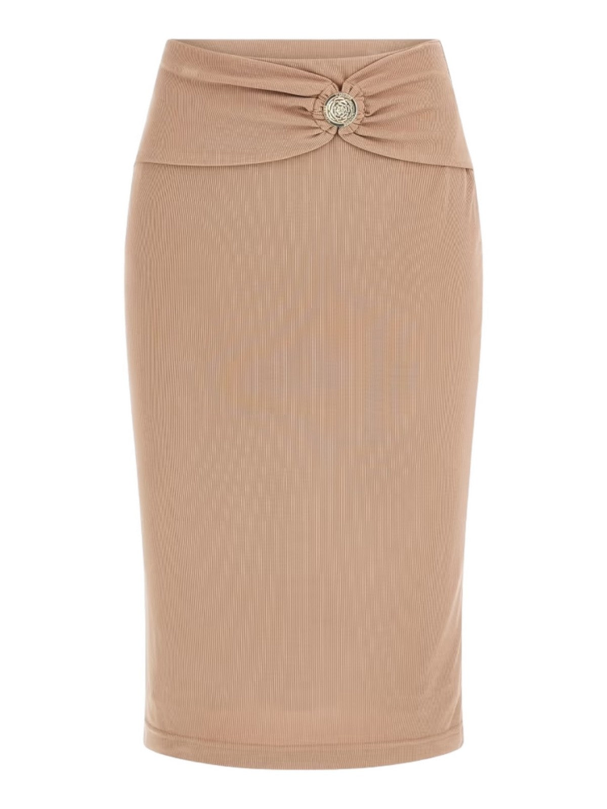 GUESS Gonna Donna Febe Midi Skirt W4RD81 KAQL2 G1DQ Beige gioboutiqueweb