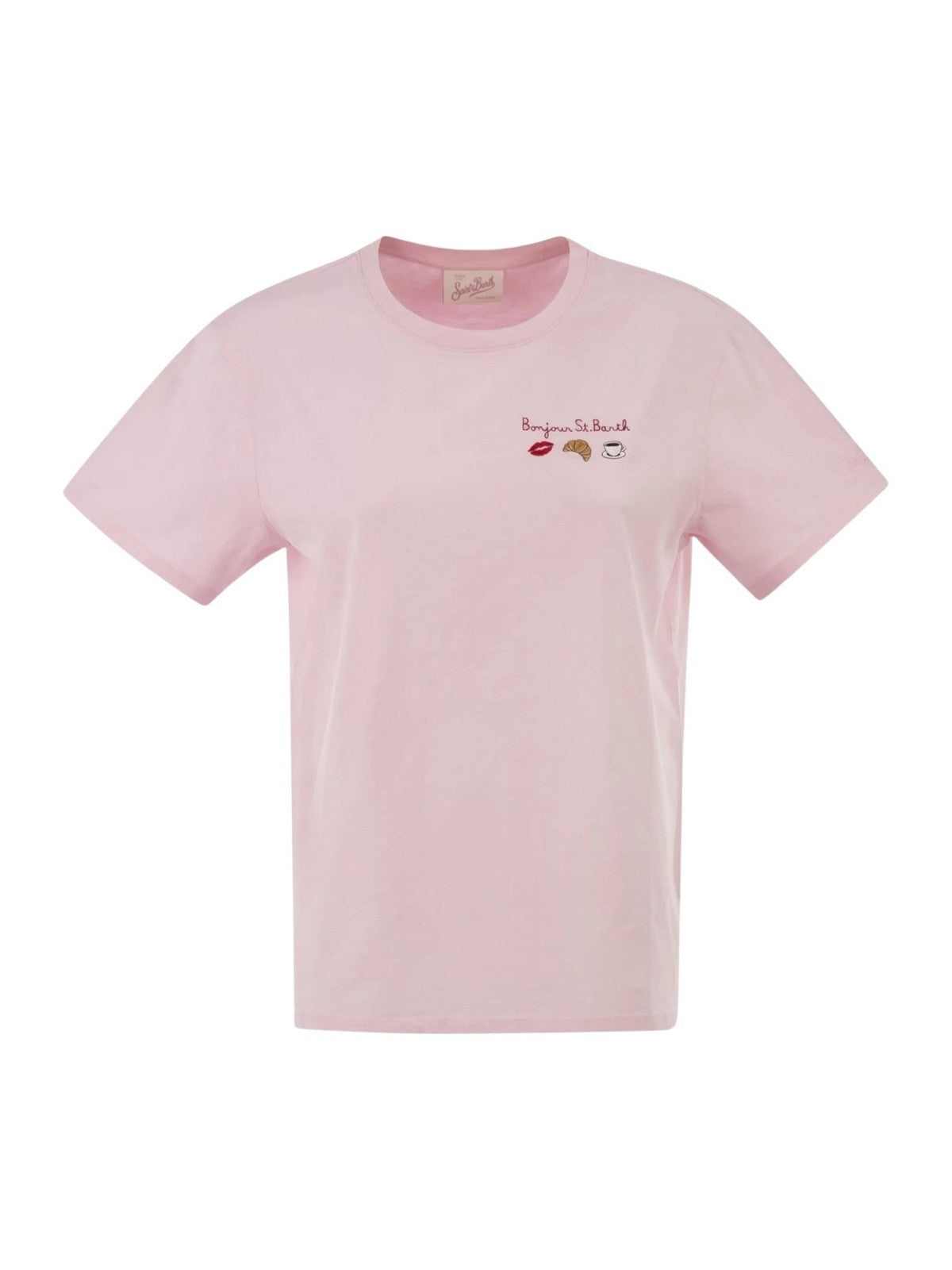 MC2 SAINT BARTH T-shirt Donna EMILIE 09751L BONJOUR SB 20 EMB