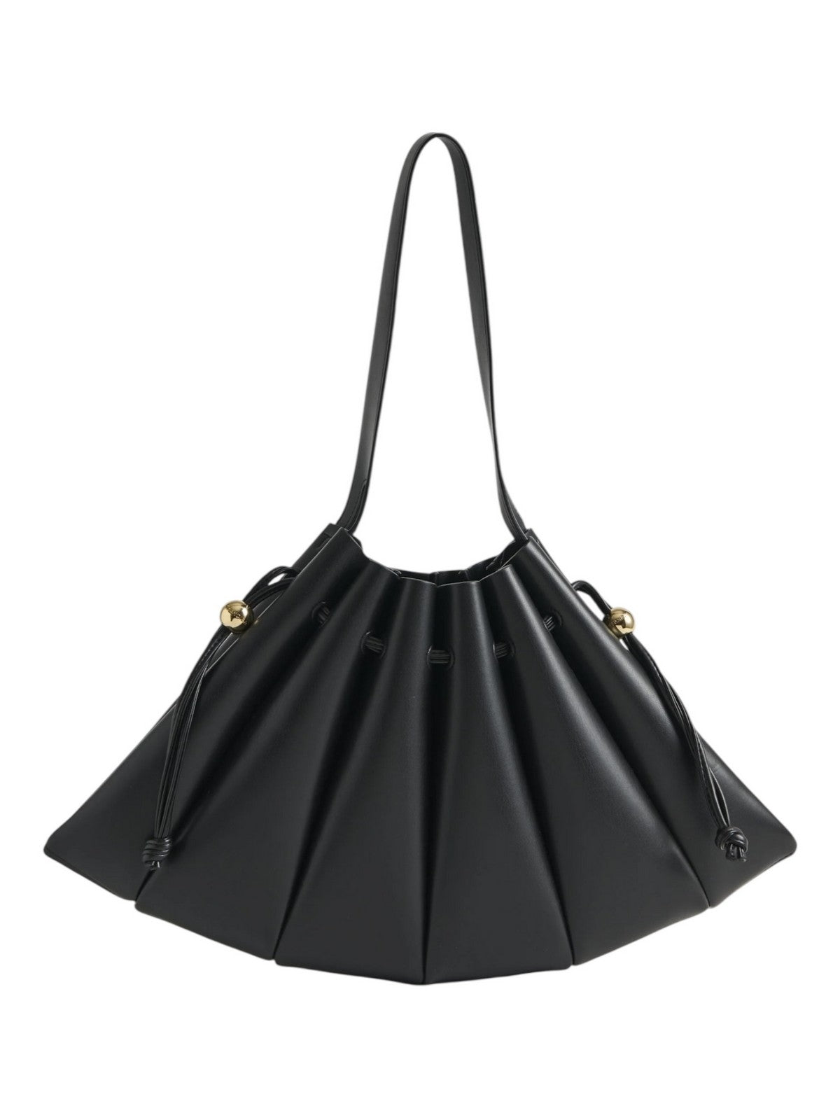 THEMOIRè Calipso vegan fabric bag black eco-friendly design