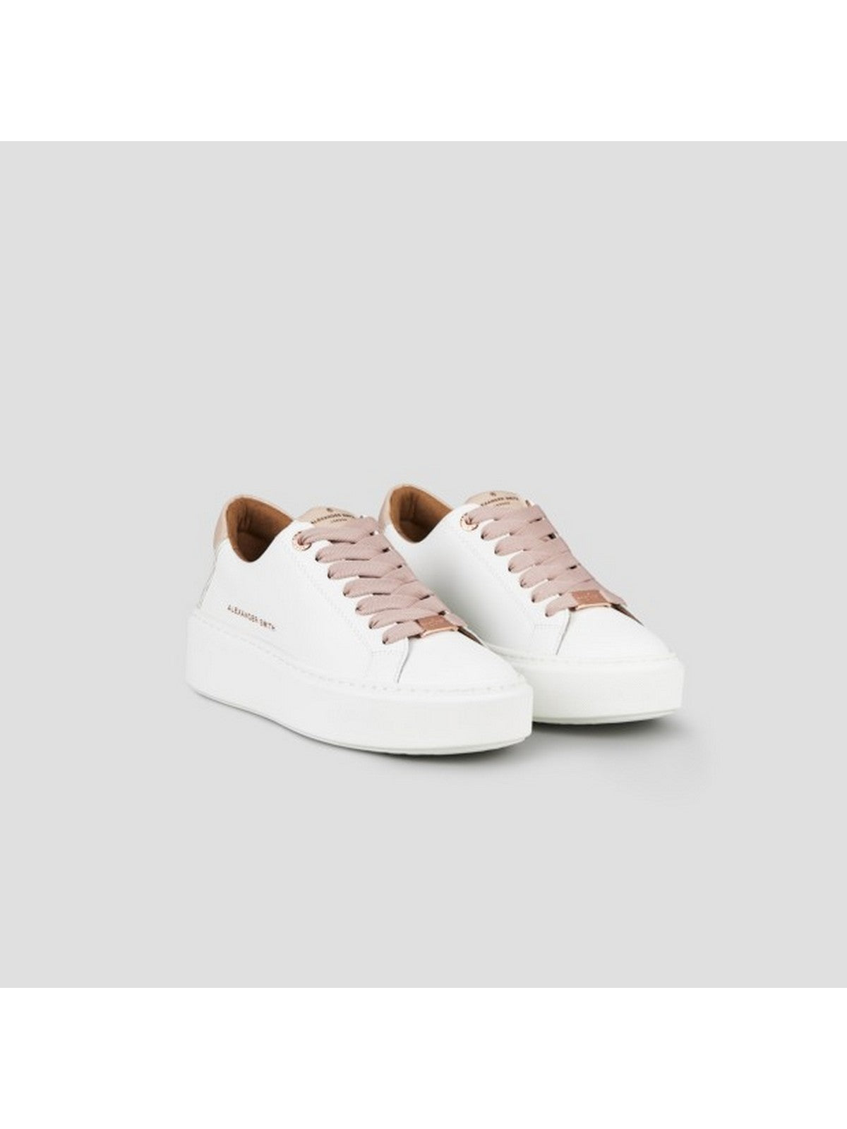 ALEXANDER SMITH Sneaker Donna LONDON HIGH WOMAN ALBBLHW 8403 WPZ Bianco gioboutiqueweb