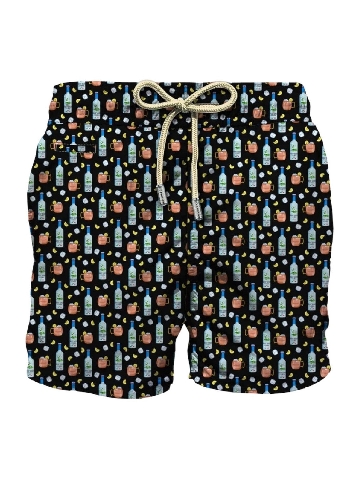 MC2 SAINT BARTH Costume da bagno Uomo LIGHTING MICRO FANTASY 03701F Nero gioboutiqueweb