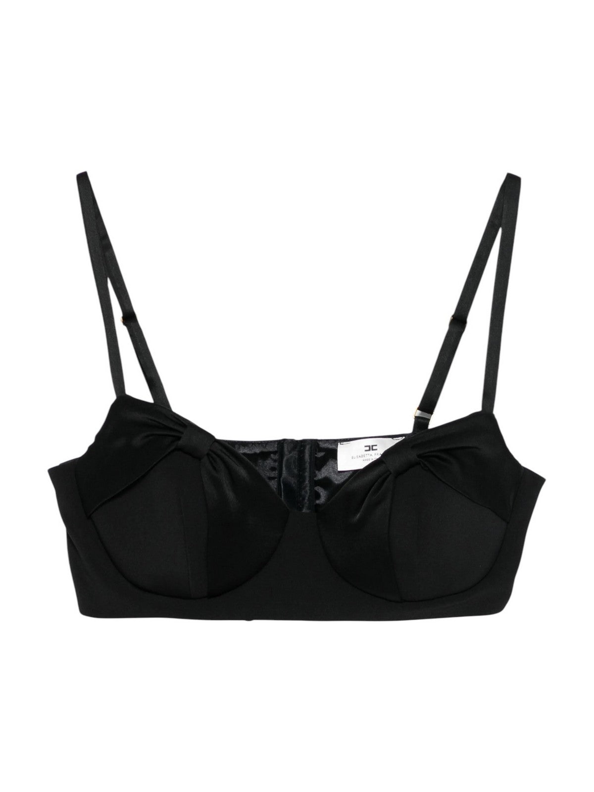 ELISABETTA FRANCHI Top Donna TO03051E2-110 Nero gioboutiqueweb