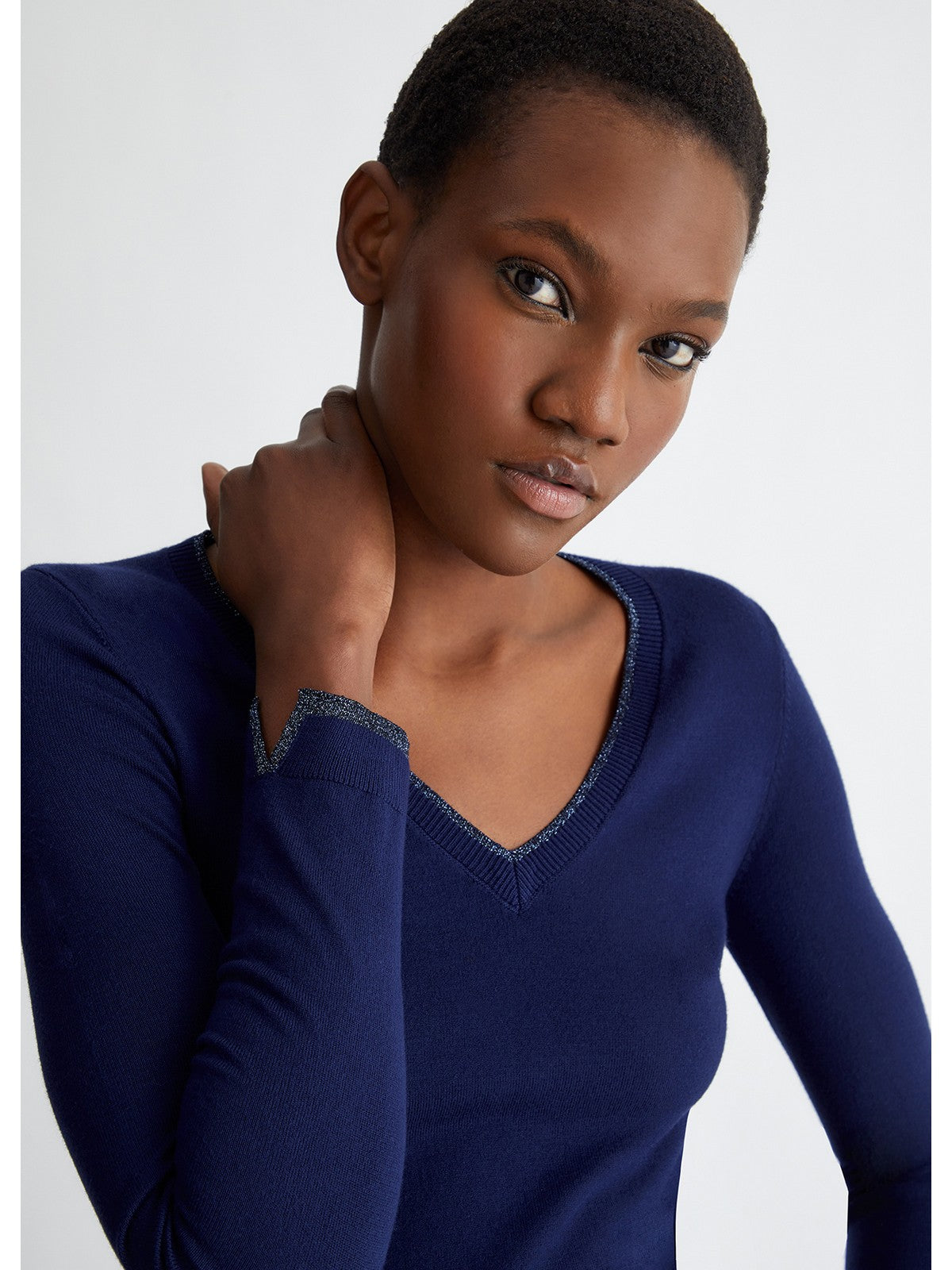 Liu Jo White Women's shirt M4073ms49i 93831 Blue