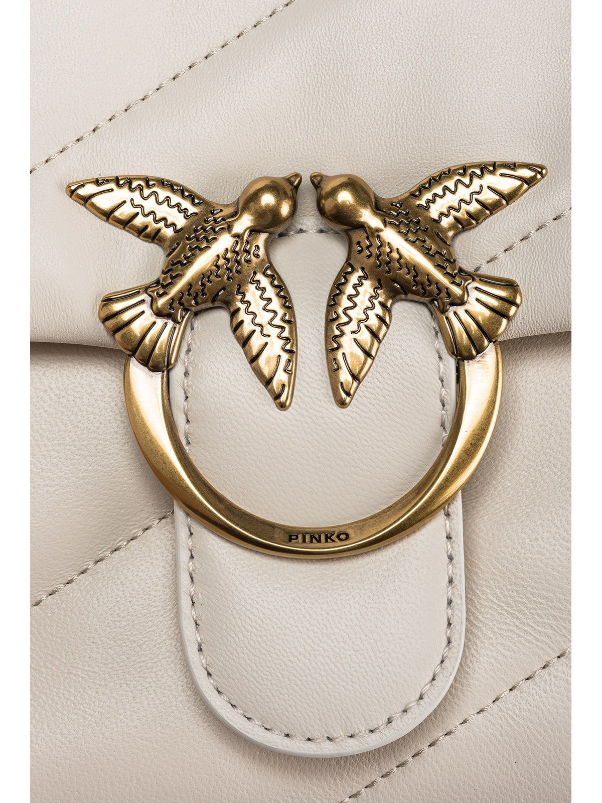 PINKO Borsa Donna Love classic puff 100038-A0F2 Z14Q Avorio gioboutiqueweb