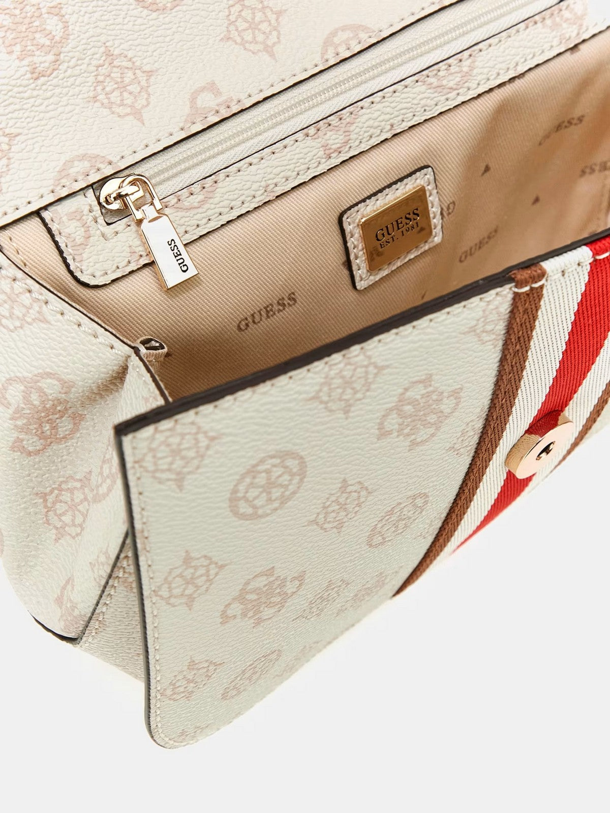 GUESS Borsa Donna Deesa Logo Cnvrtble HWPG93 07200 CRG Beige gioboutiqueweb