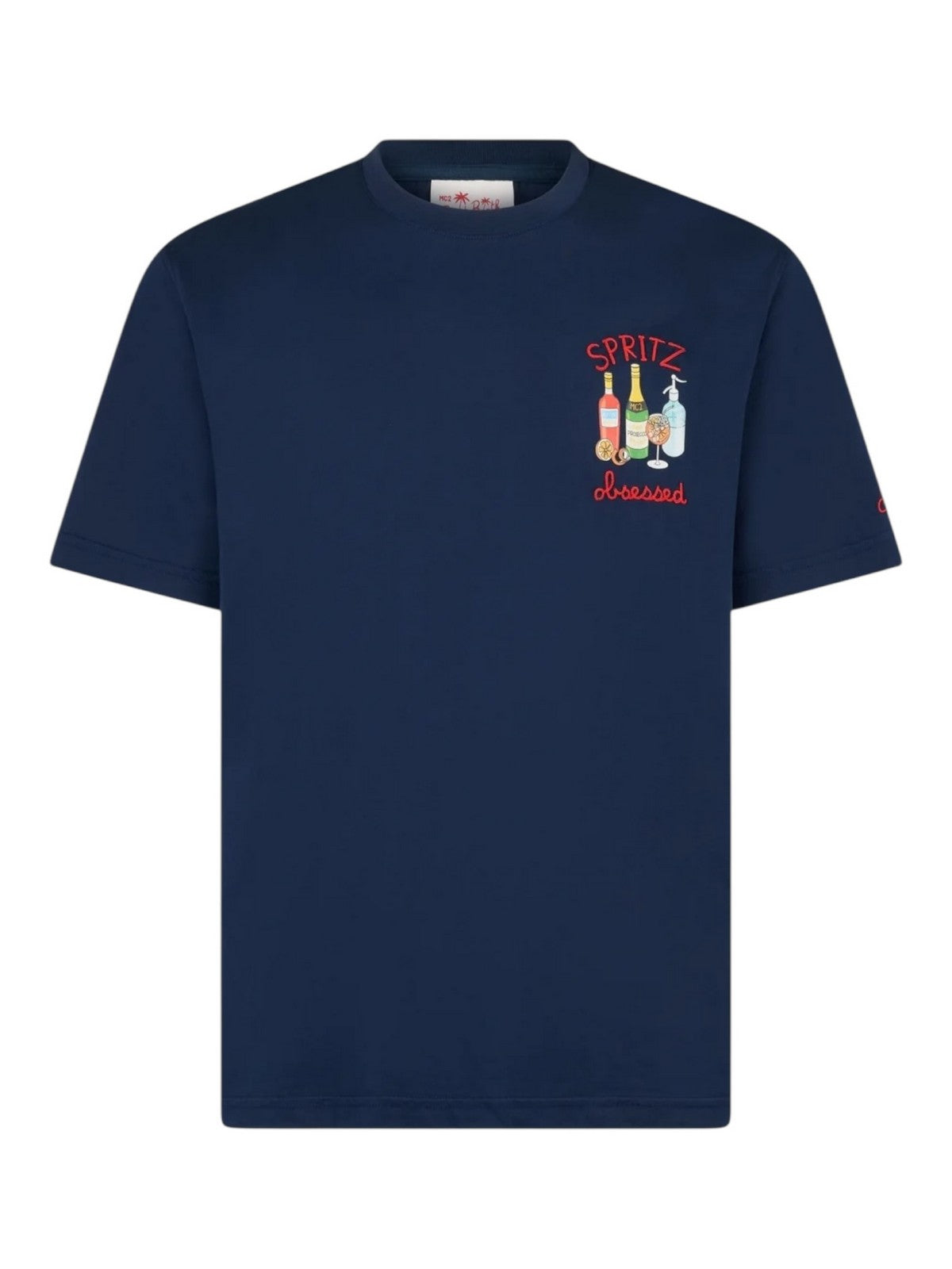 Mc2 Saint Barth T-shirt and Polo Men Tshirt Man 03573F Blue