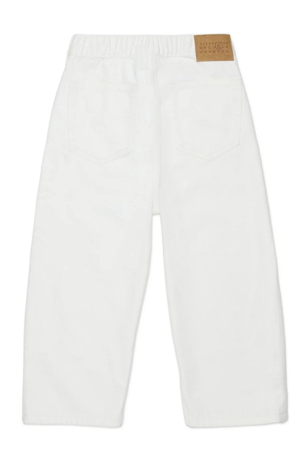 MM6 Jeans Unisex bambino M60053 MM06S M6101 off white