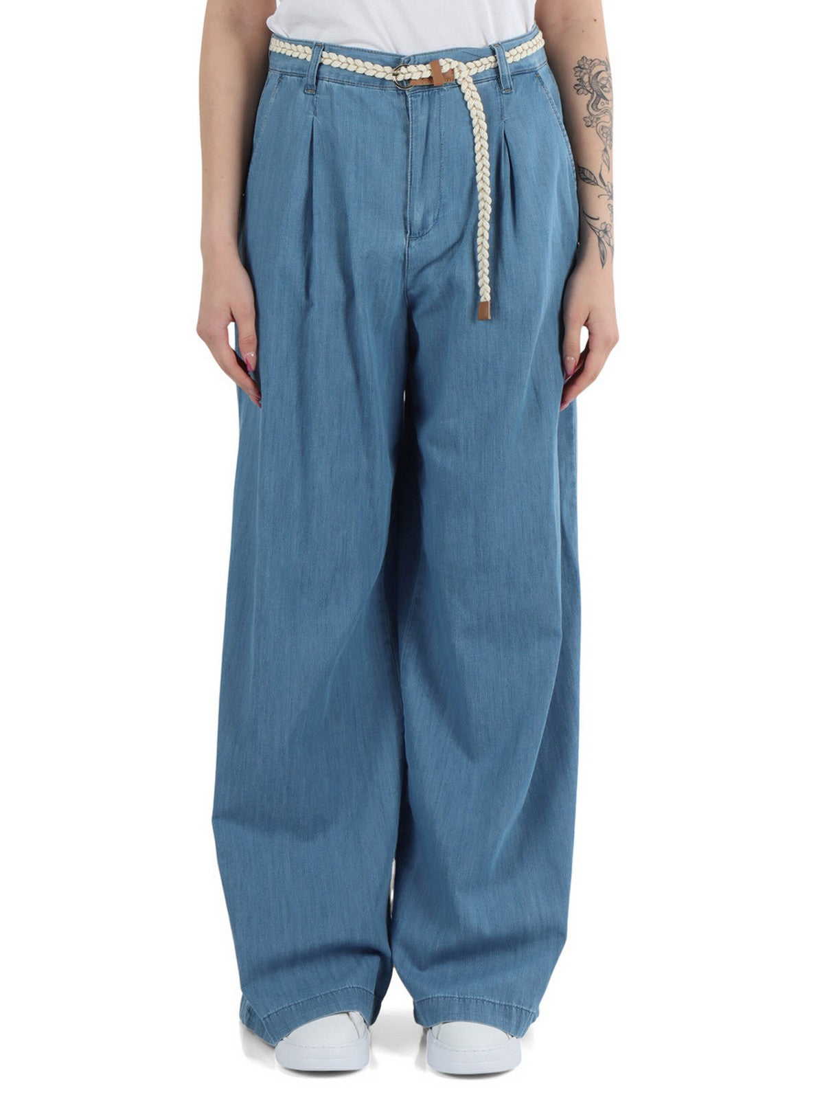 LIU JO BLUE DENIM Pantalone Donna UA5151D3202 78832 Blu gioboutiqueweb