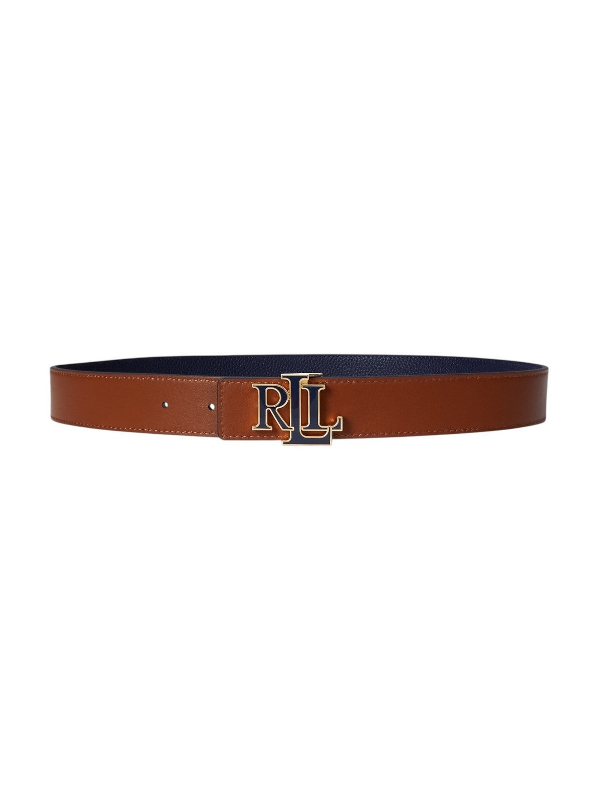 LAUREN RALPH LAUREN Cintura Donna REV LRL 30-BELT-MEDIUM 412P04417 001 REFINED NAVY/LAUREN TAN