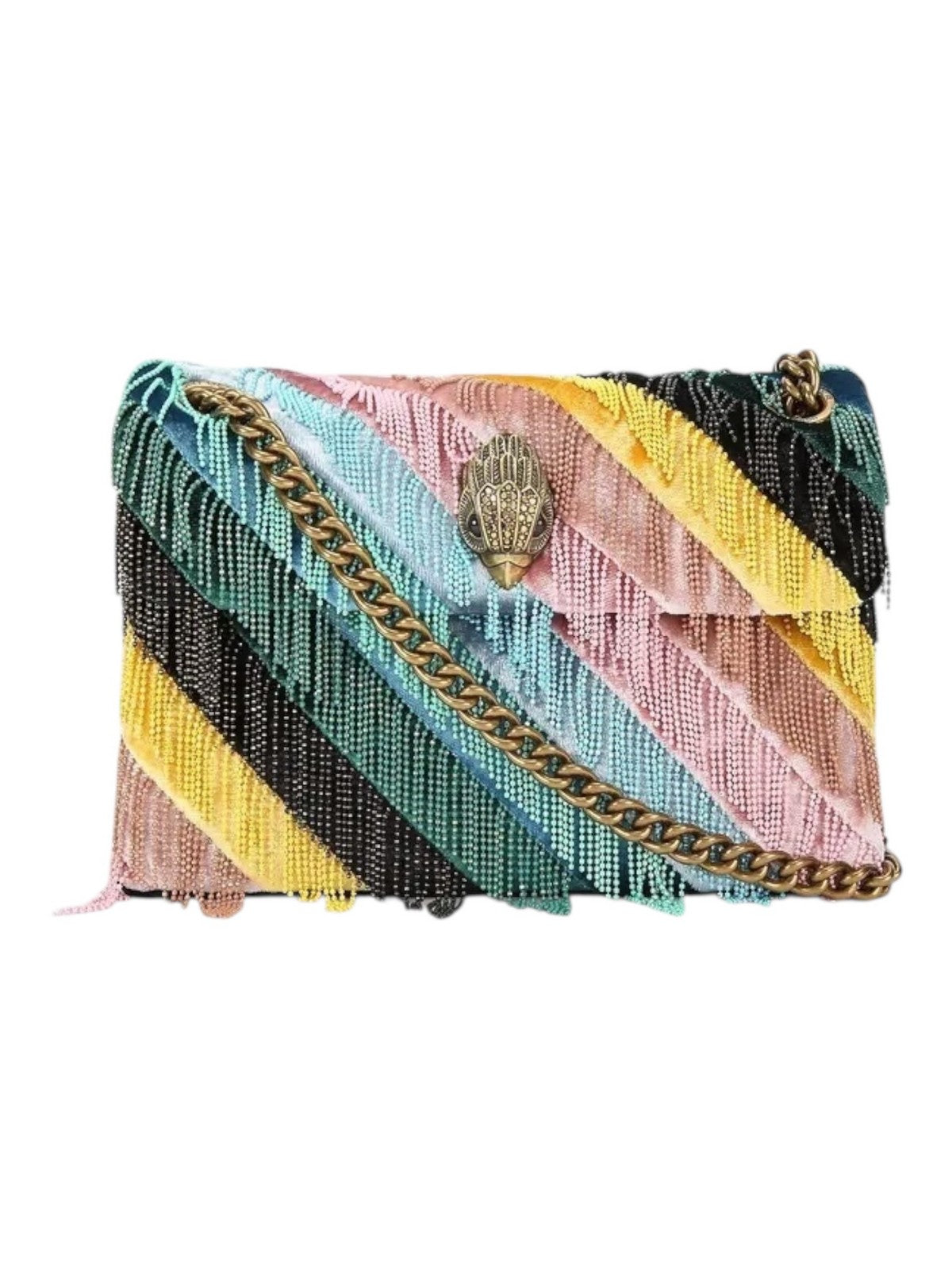 KURT GEIGER Borsa Donna MINI KENSINGTON FRINGES 5017899789 OTHER MULTICOLOR