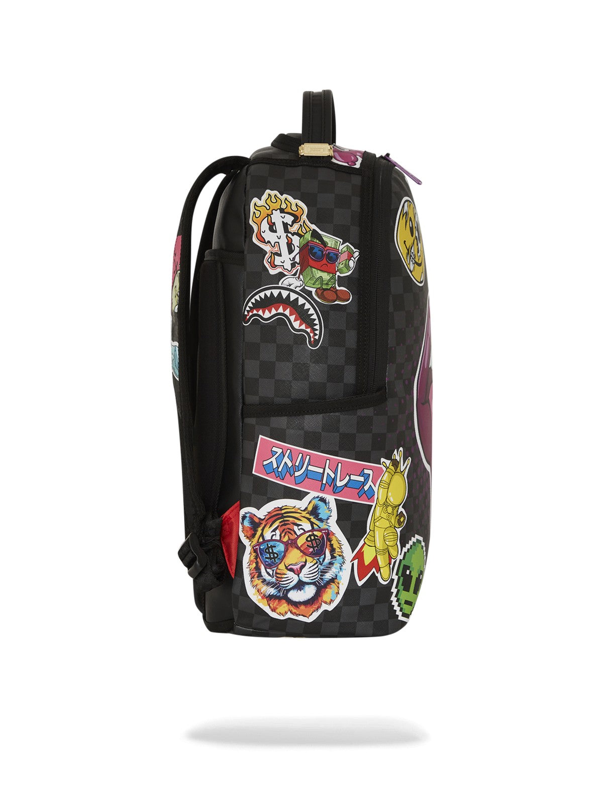 SPRAYGROUND Zaino Uomo LIPS SMACK DOWN DLXSV BACKPACK 910B7581NSZ Nero