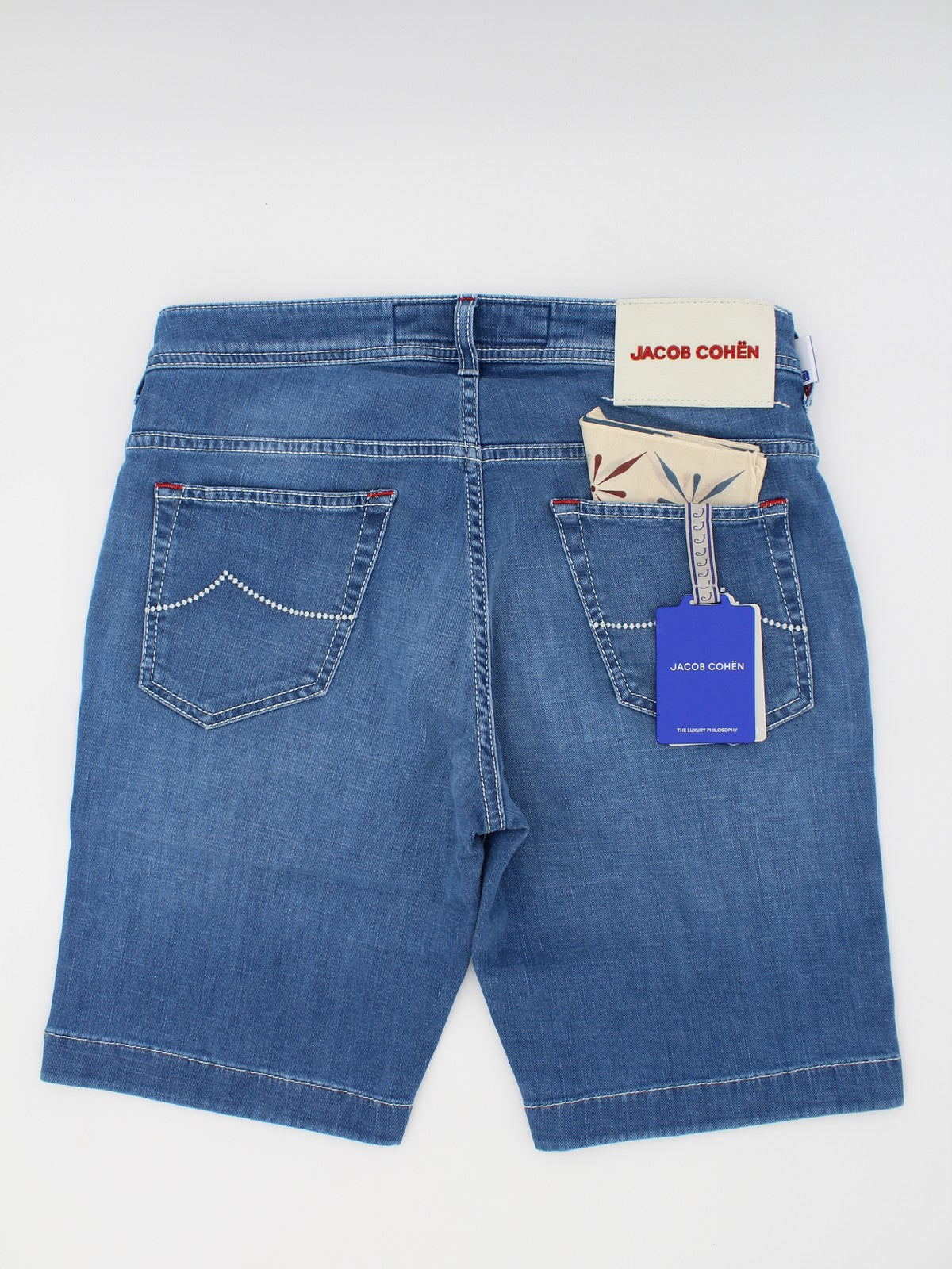 JACOB COHEN Bermuda Uomo JUM_OE002 062 S4260 V2 200D Blu gioboutiqueweb