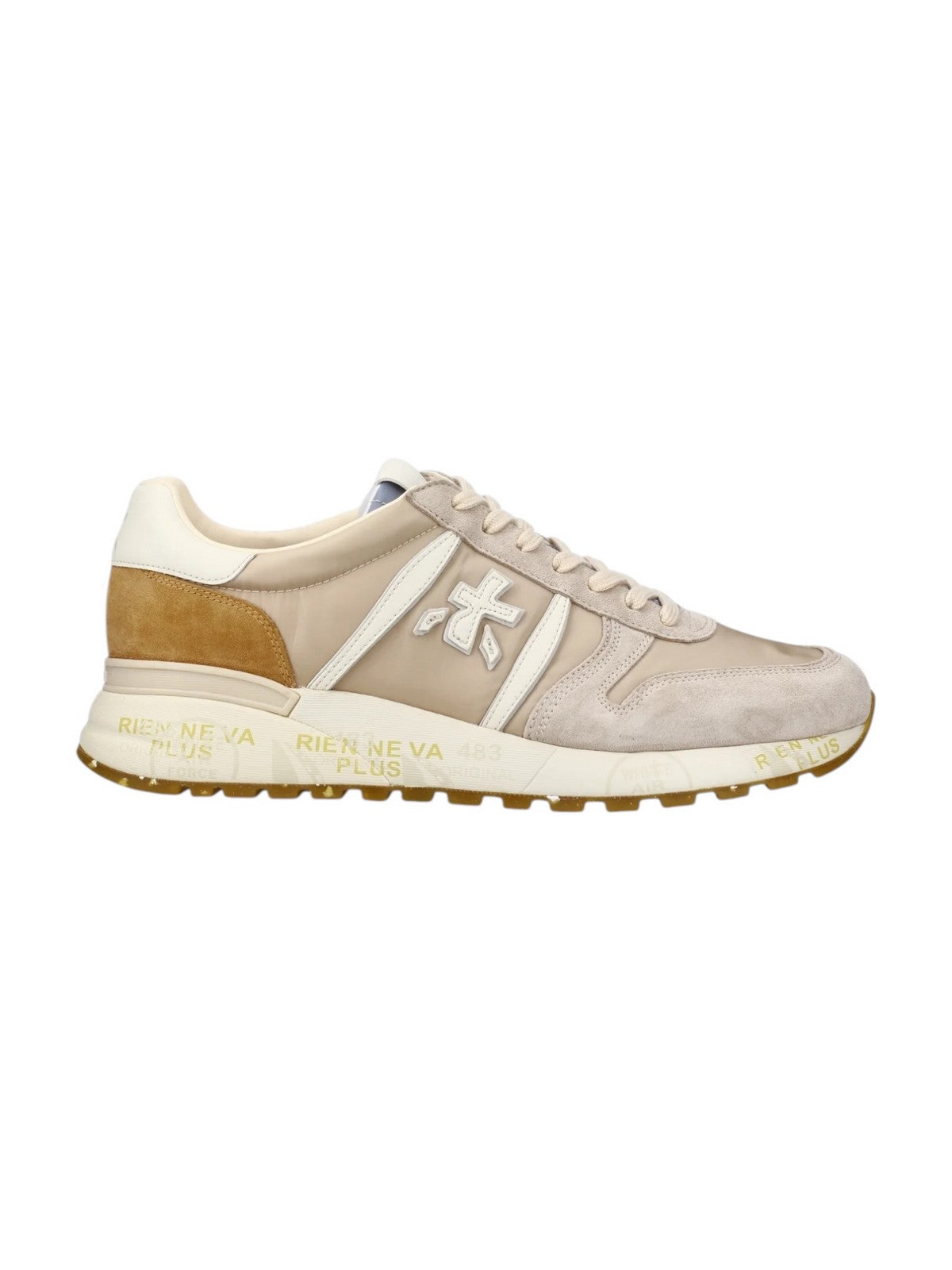 PREMIATA Sneaker Uomo LANDER VAR 7200 Beige gioboutiqueweb