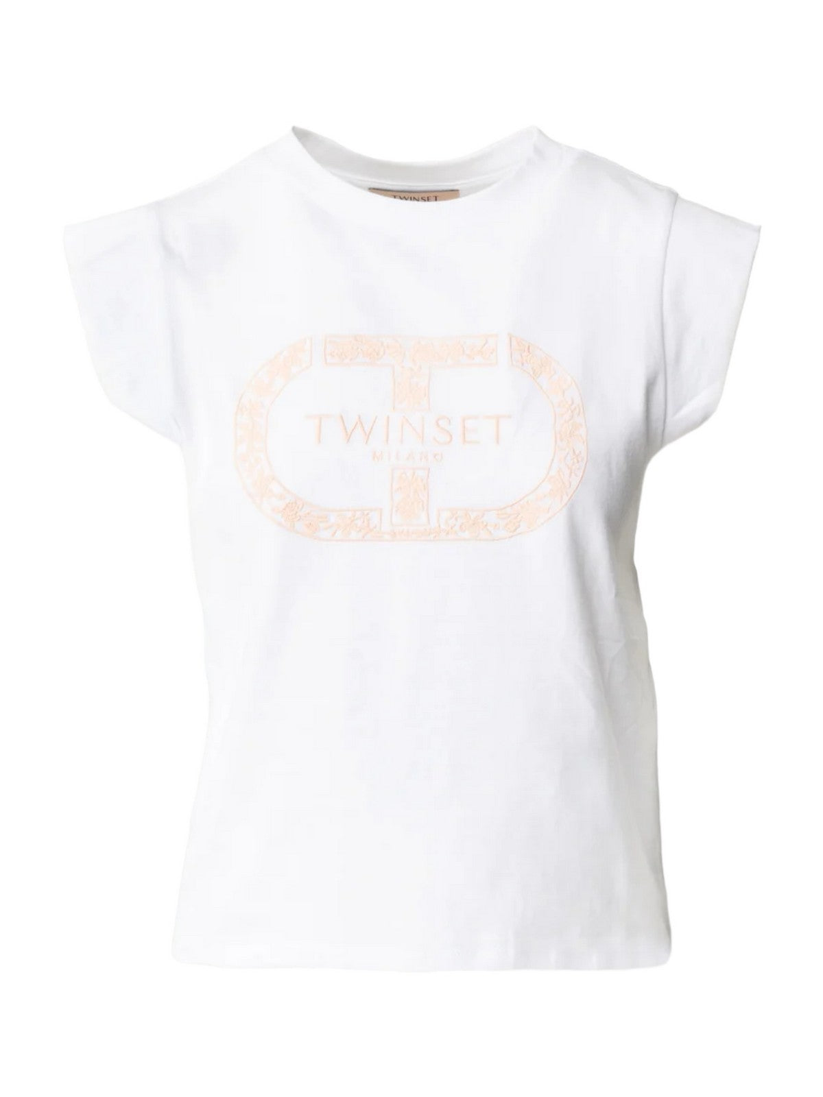 TWINSET T-Shirt e Polo Donna 241TP2213 11467 Bianco gioboutiqueweb