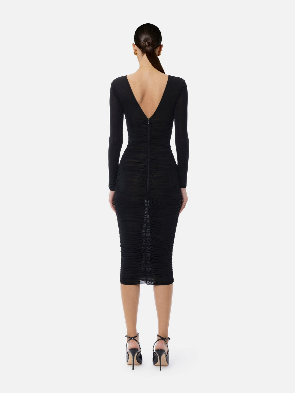 ELISABETTA FRANCHI Abito Donna AB84852E2-110 Nero gioboutiqueweb