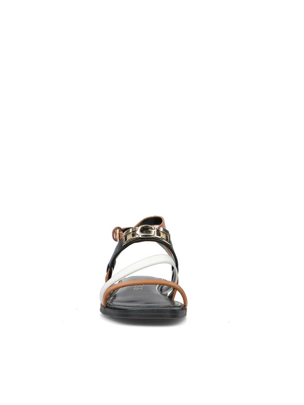 GUESS Sandalo Donna RULA FLJRUL LEA03 BROWH BROWN WHITE