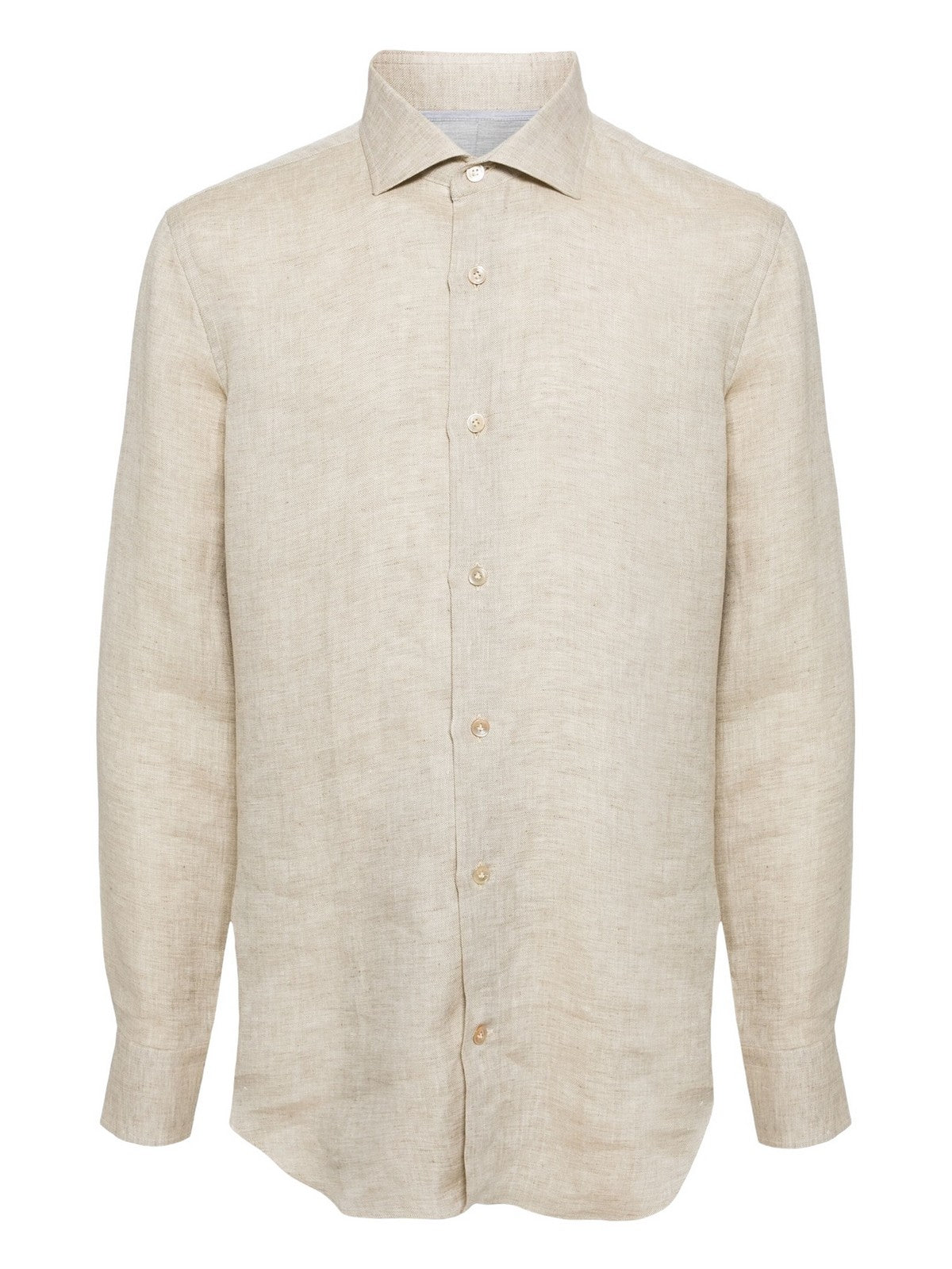 ELEVENTY Camicia Uomo I75CAMH11 TES0I165 02 Beige gioboutiqueweb