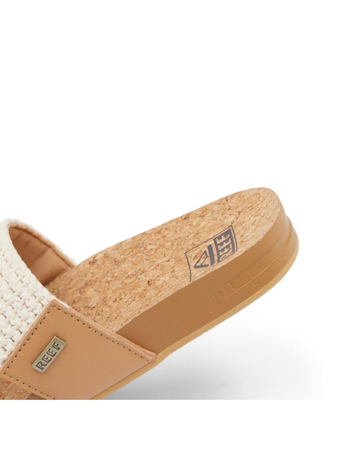 REEF Ciabatta Donna Cushion Vista RF.CUSHVISTAW CJ7138 NATURAL CROCHET TEXTILE gioboutiqueweb