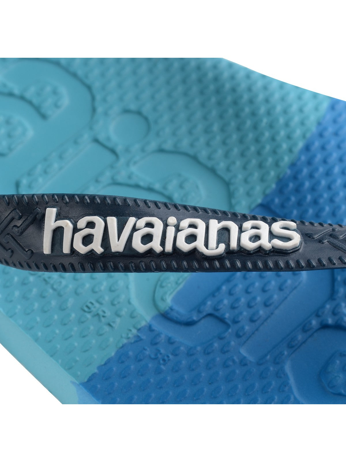 HAVAIANAS Infradito Uomo Hav. Top logomania colors II 4147526.5558 Blu gioboutiqueweb