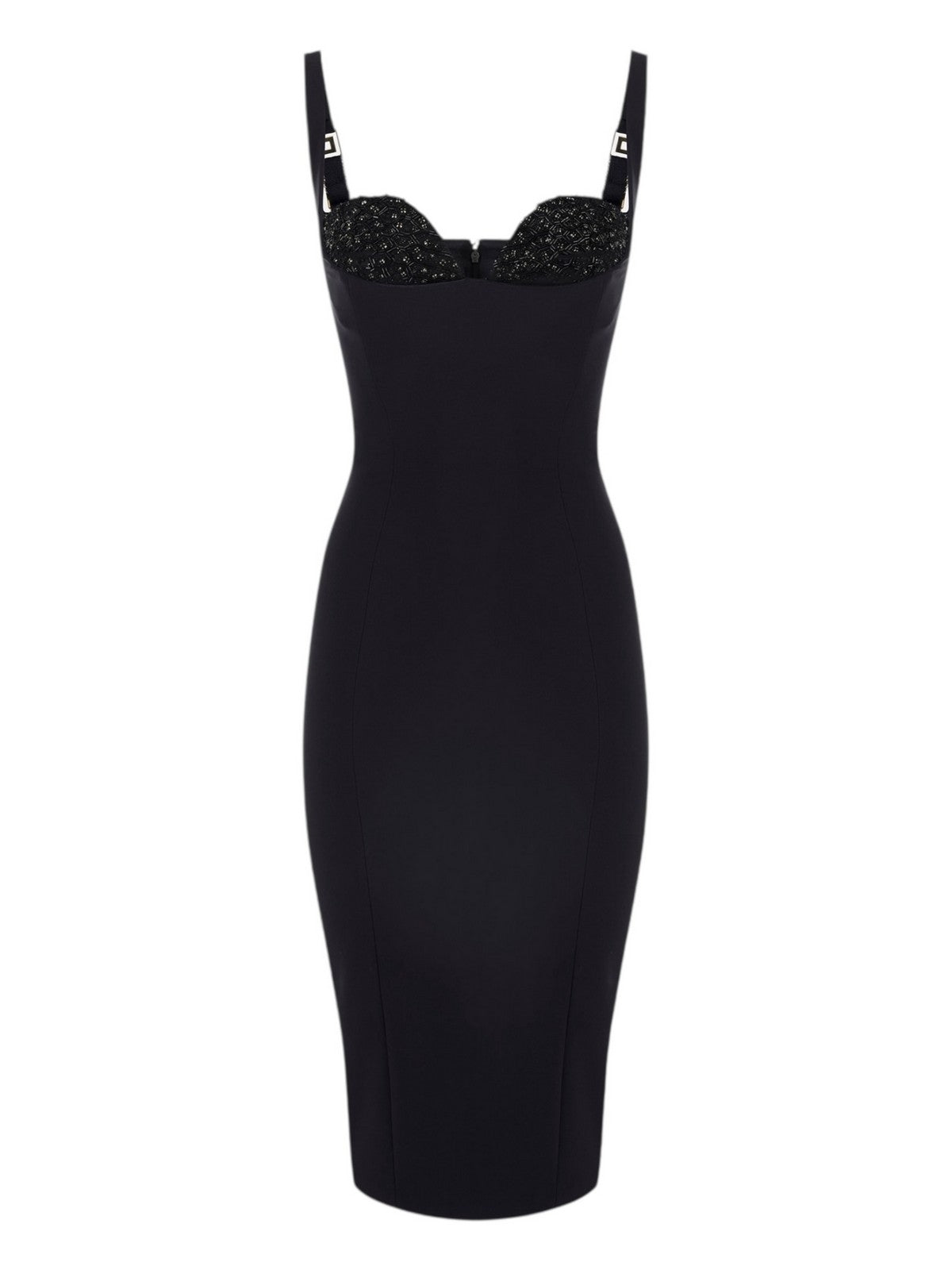 ELISABETTA FRANCHI Frauenkleid AB83557E2 110 Schwarz