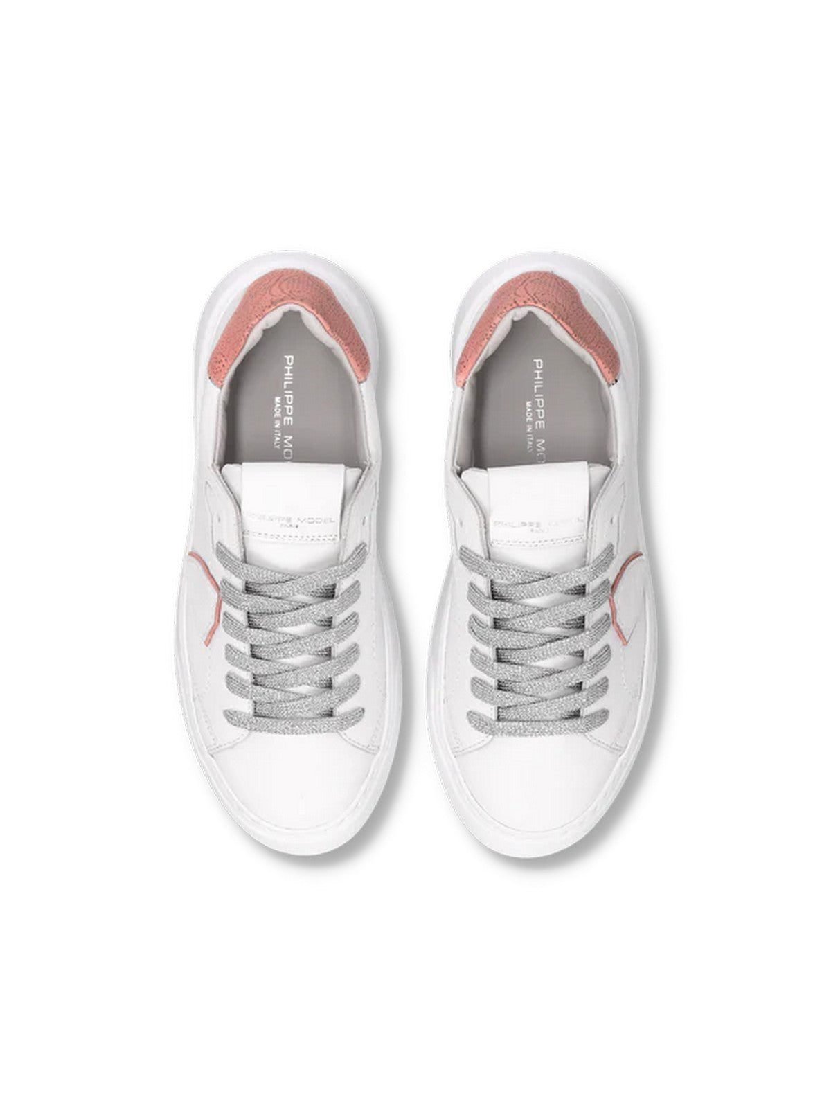 Philippe Model Temple Low Woman Sneaker Frau Btld VHP1 Weiß