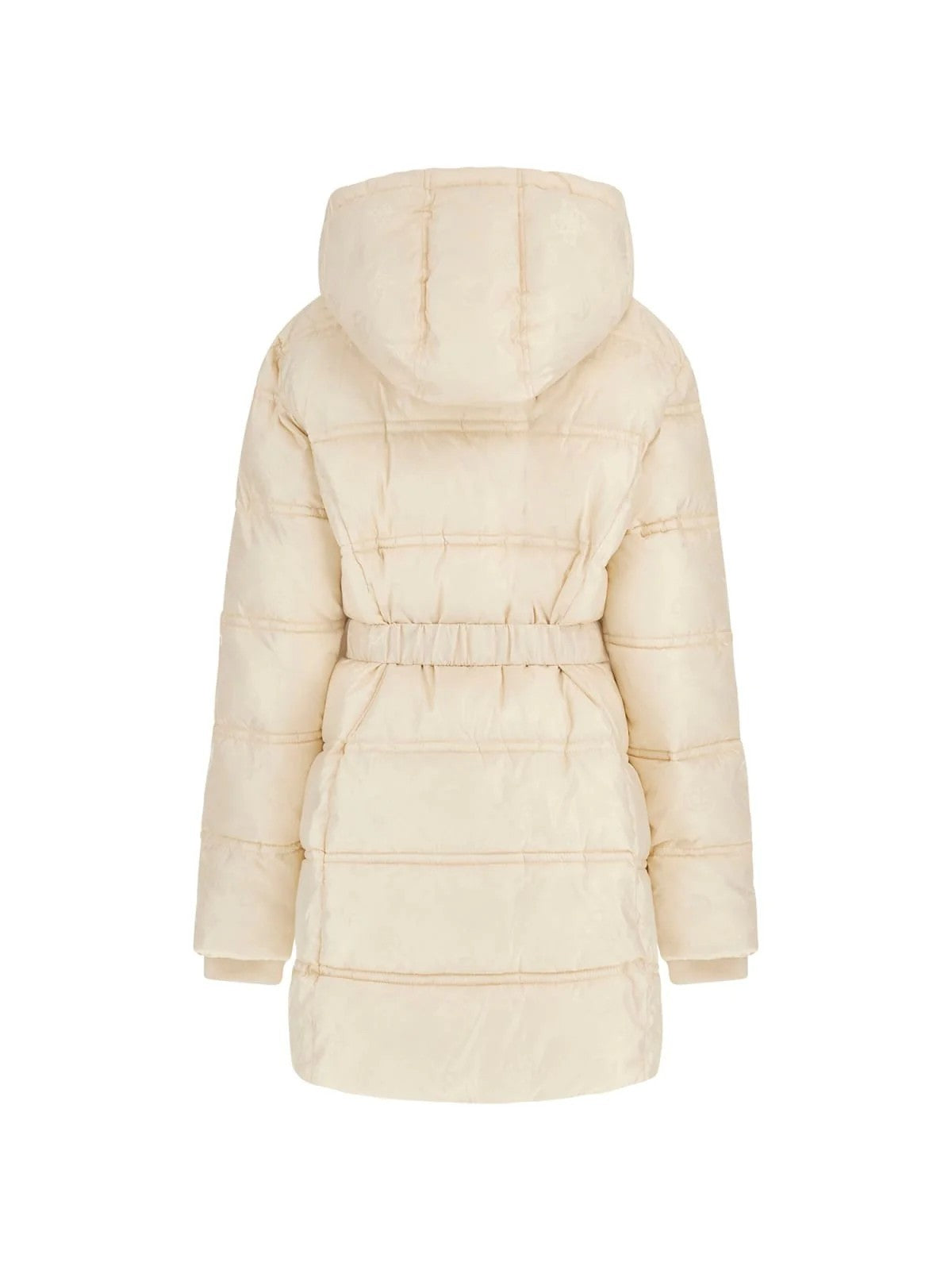GUESS Piumino Donna IMMA LOGO MIDI PUFFER W5BL44 W2912 G1F7 VANILLA BLUSH