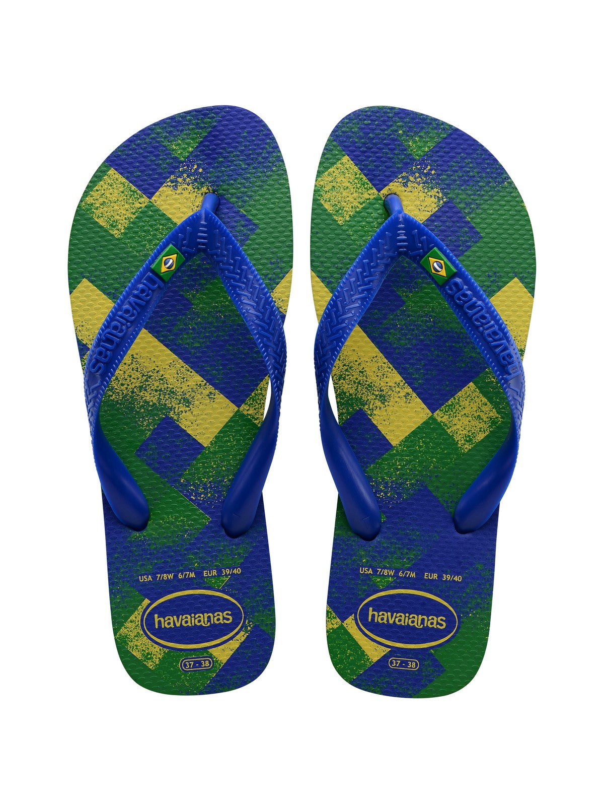 HAVAIANAS Infradito Unisex adulto Hav. Brasil Fresh 4145745.2711 Blu gioboutiqueweb