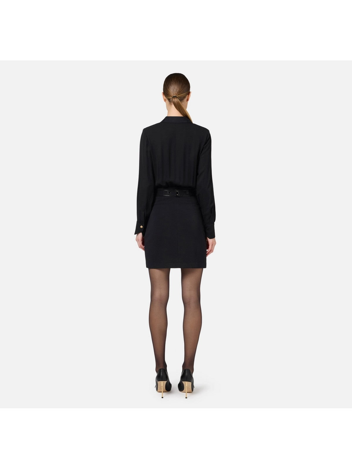 ELISABETTA FRANCHI Abito Donna AB65546E2 110 Nero gioboutiqueweb