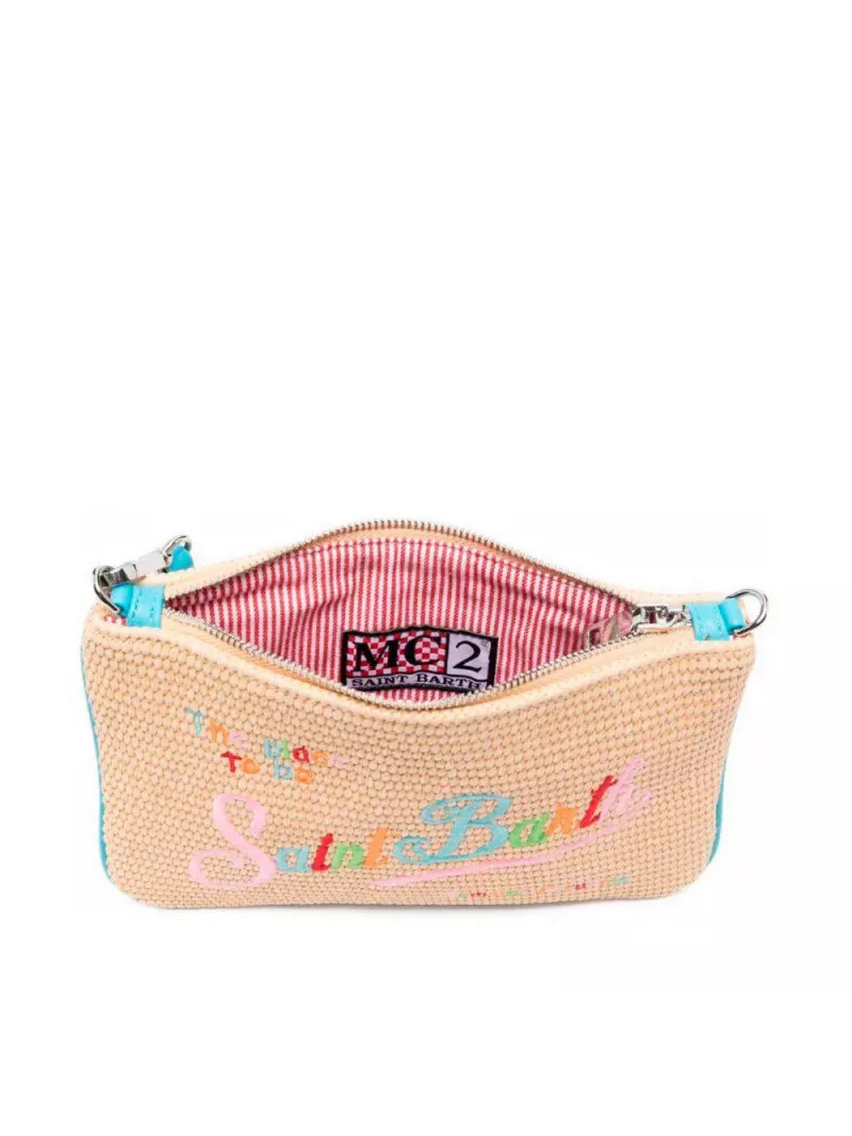 MC2 SAINT BARTH Borsa Donna PARISIENNE STRAW 02737L 11 MULTIC EMB