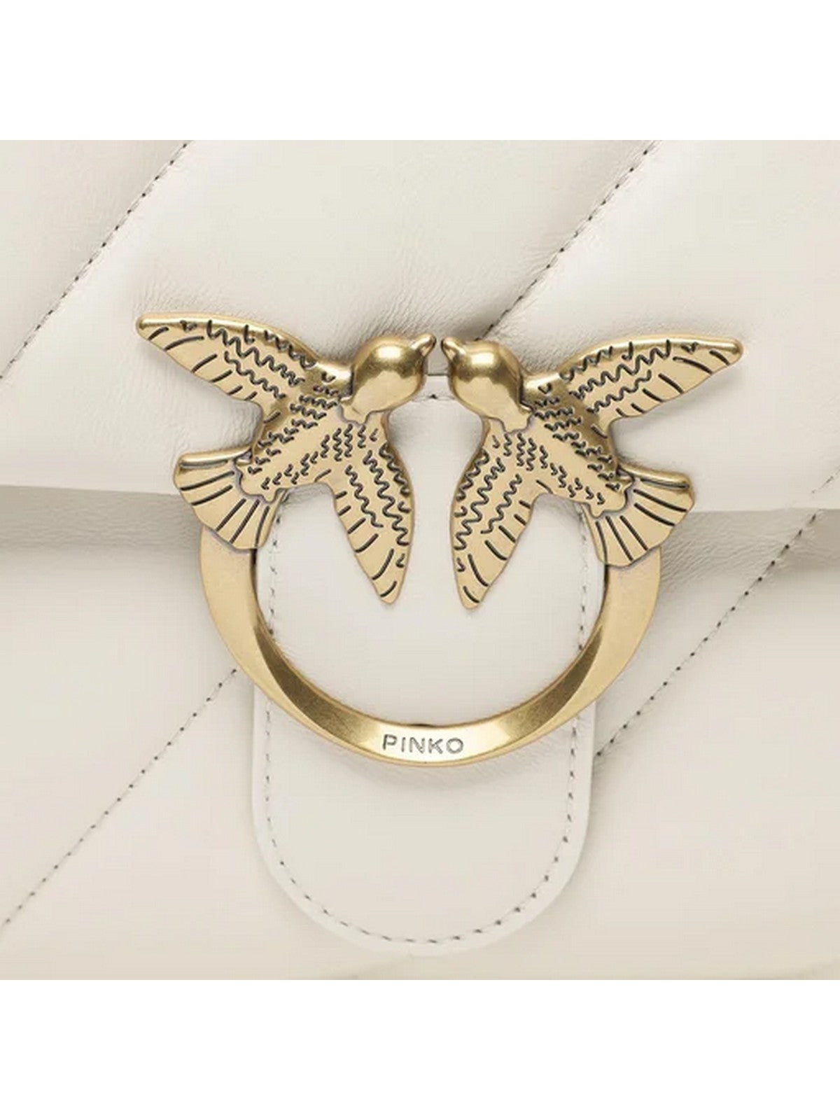 PINKO Borsa Donna Love puff big 100037-A0F2 Z14Q Bianco gioboutiqueweb