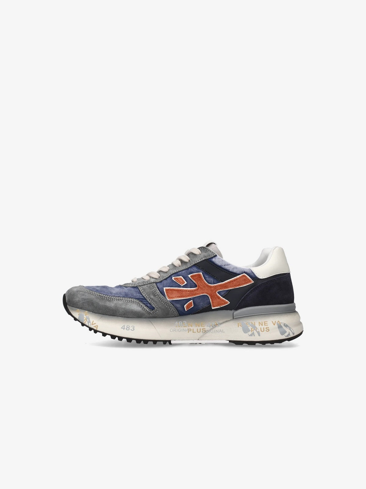 PREMIATA Sneaker Uomo MICK VAR 7215 Grigio gioboutiqueweb