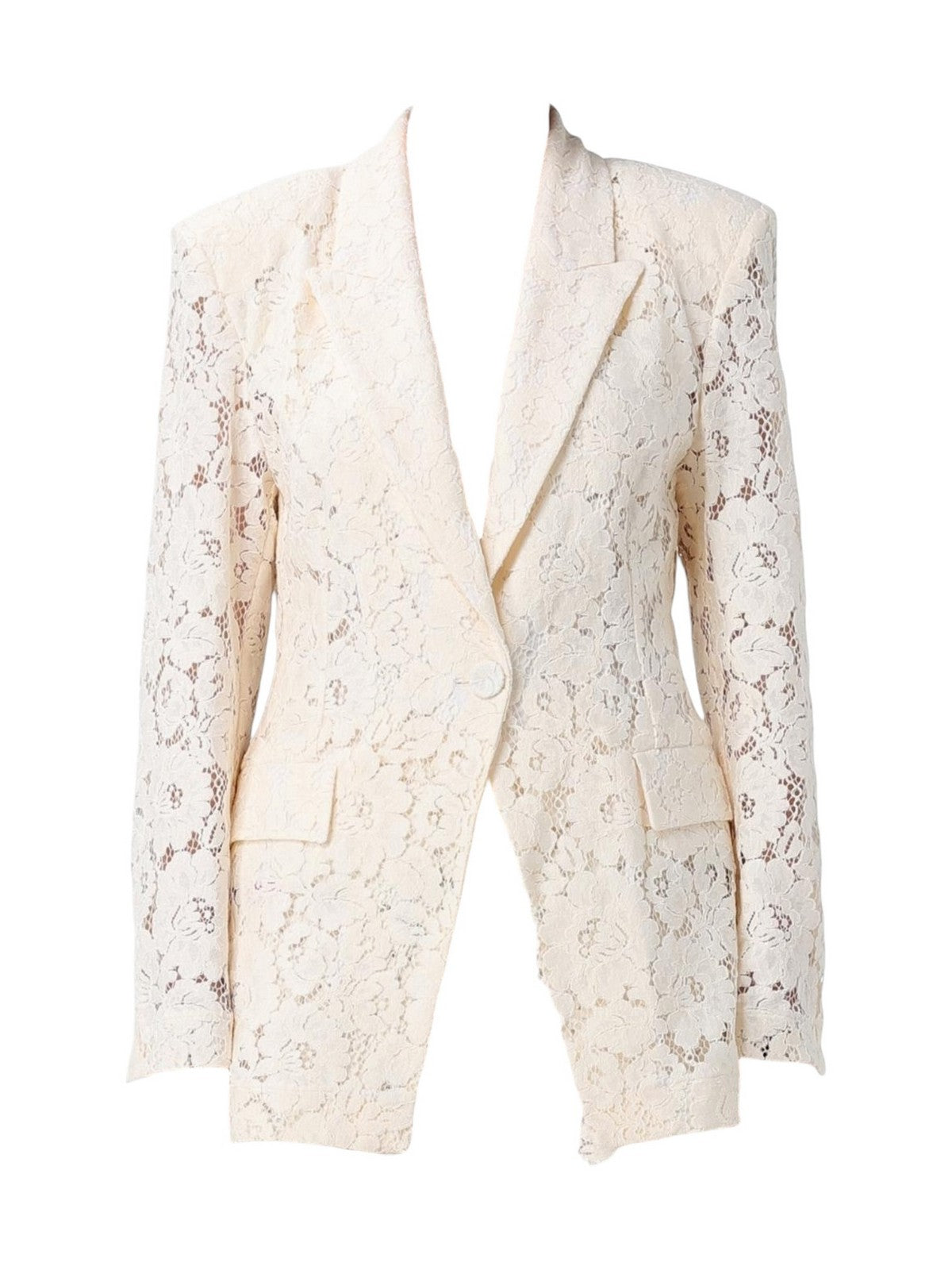 PINKO Giacca Donna POMPELMO GIACCA PIZZO REBRODE 106554-A330 Z06 BIANCO PUREZZA